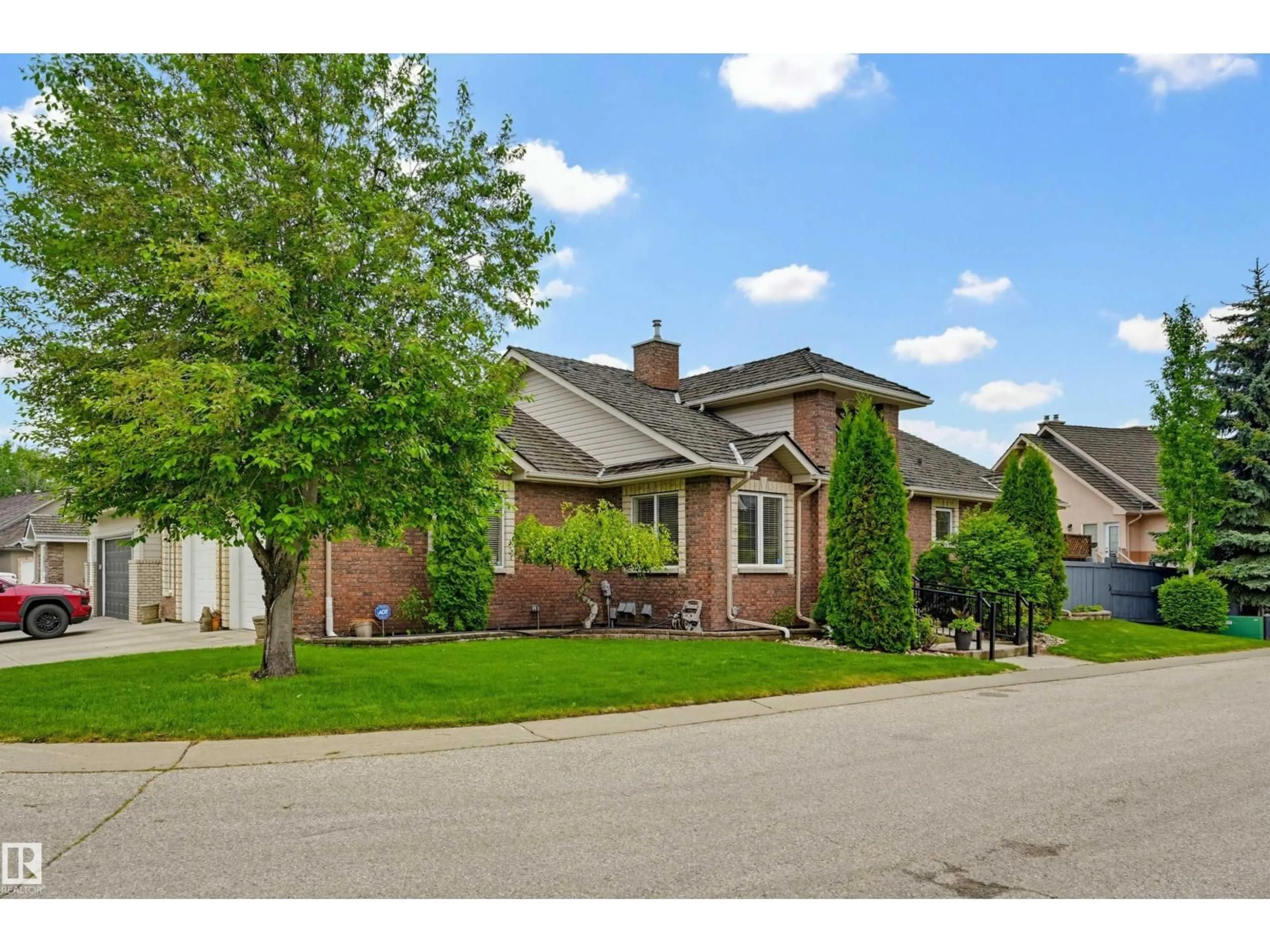 Home with brick exterior material, street for 28 PRESTIGE PT, Edmonton Alberta T6M2T3