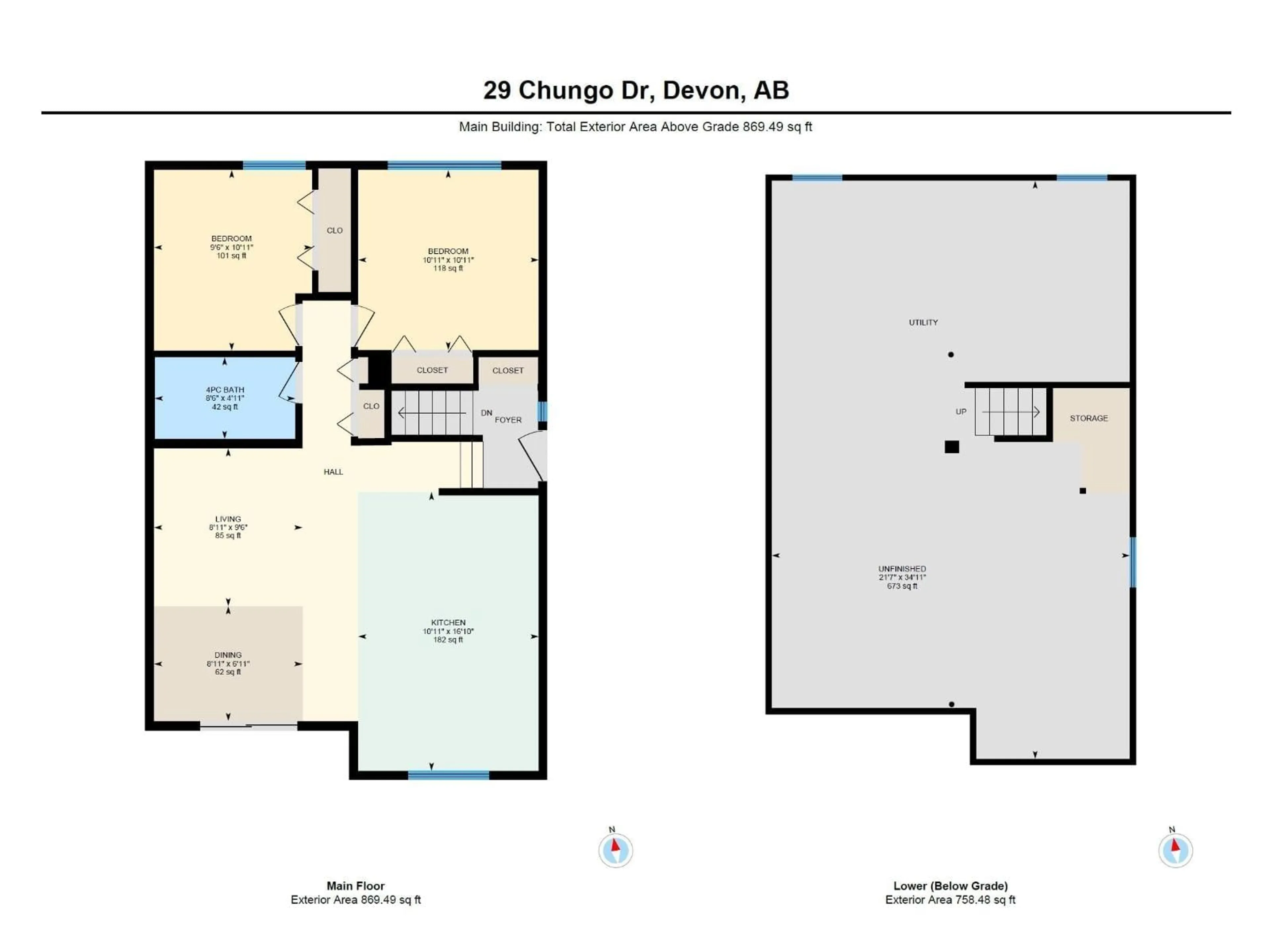 Floor plan for 29 CHUNGO DR, Devon Alberta T9G1T6