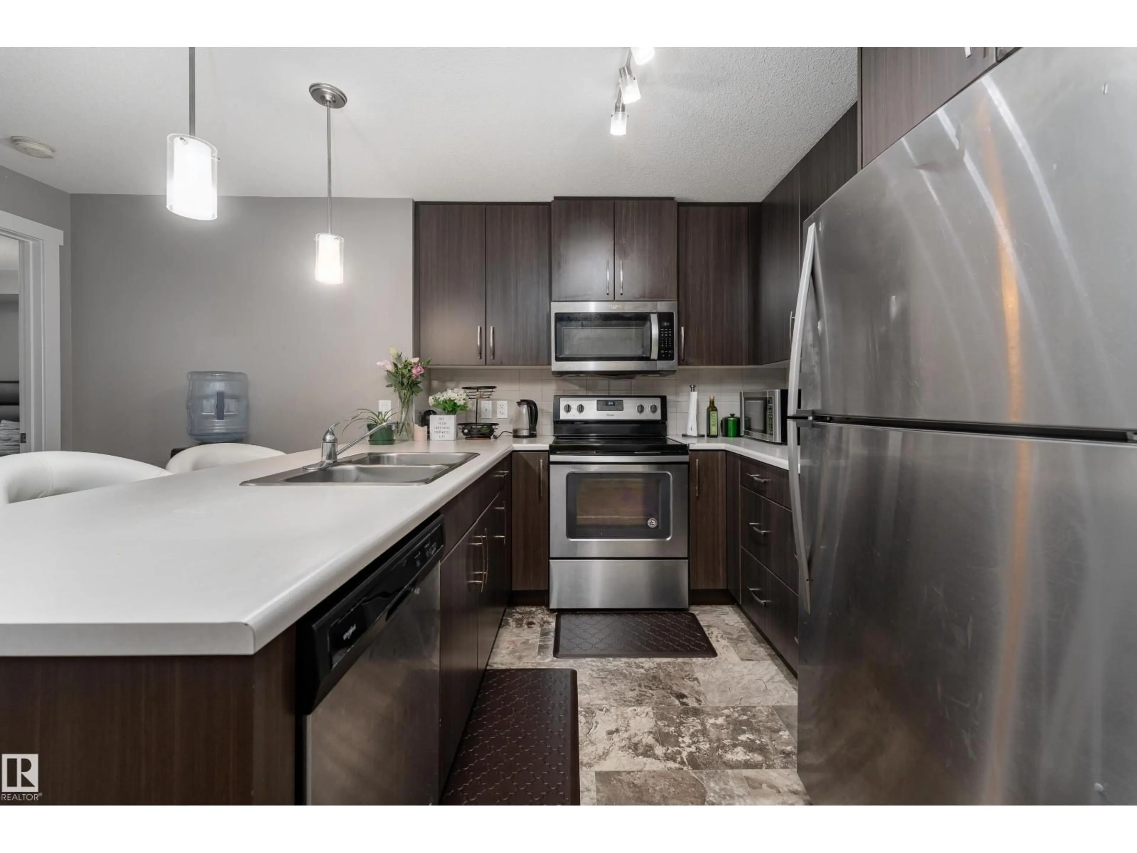 Standard kitchen, unknown for #115 - 3670 139 AV NW, Edmonton Alberta T5Y3N5