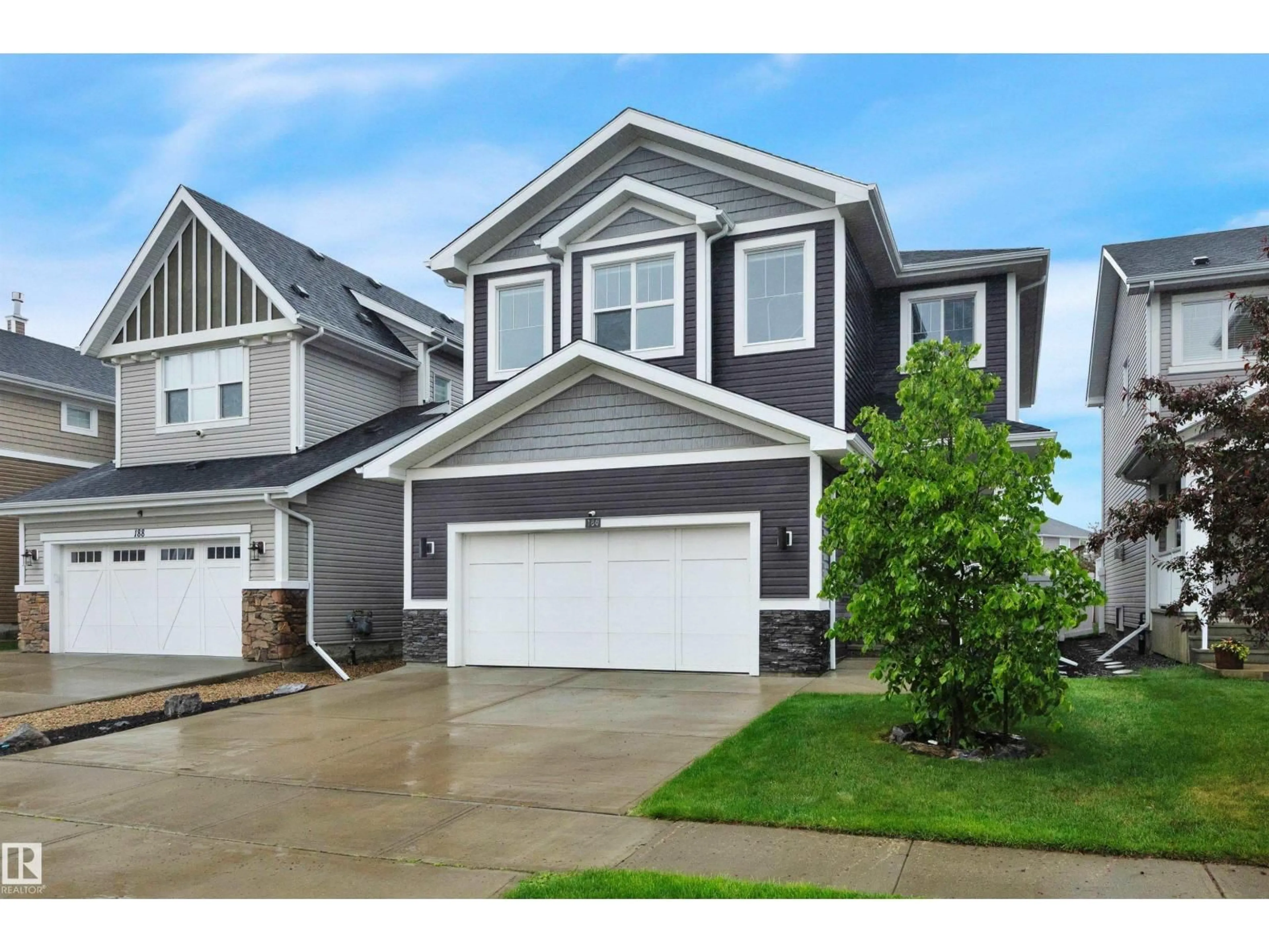 Home with vinyl exterior material, street for 186 SHEPPARD CI, Leduc Alberta T9E0T4