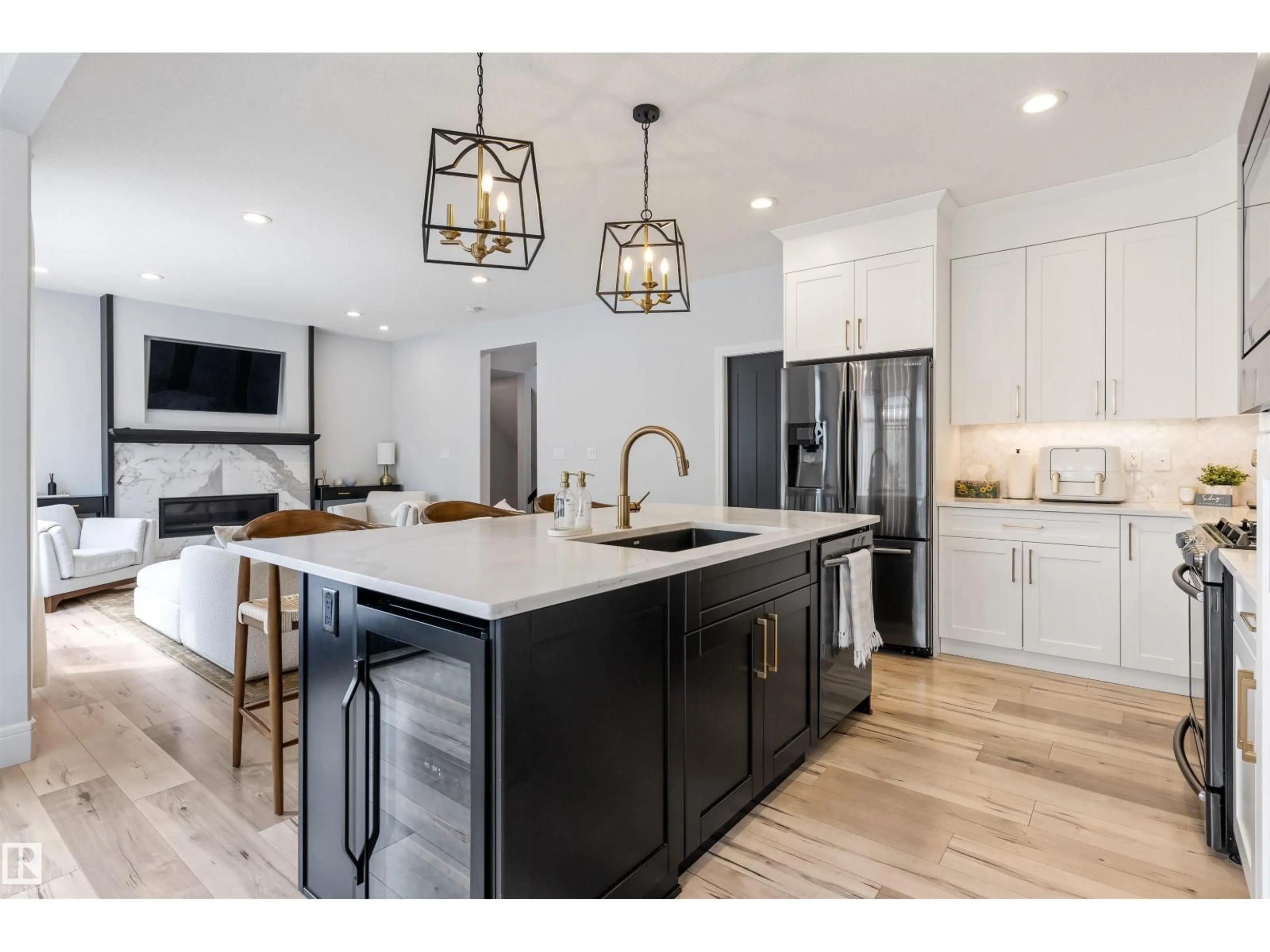 Open concept kitchen, unknown for 23 ETERNITY CR, St. Albert Alberta T8N7R6