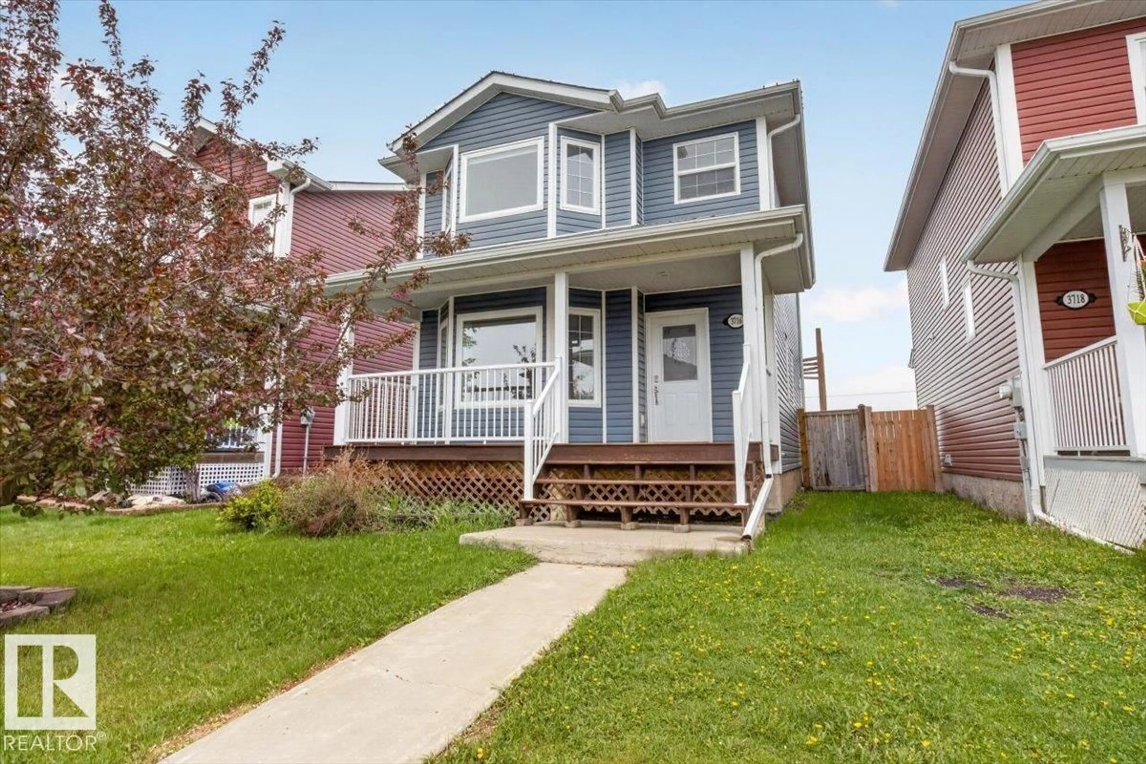 Home with vinyl exterior material, street for 3716 53 ST, Gibbons Alberta T0A1N0