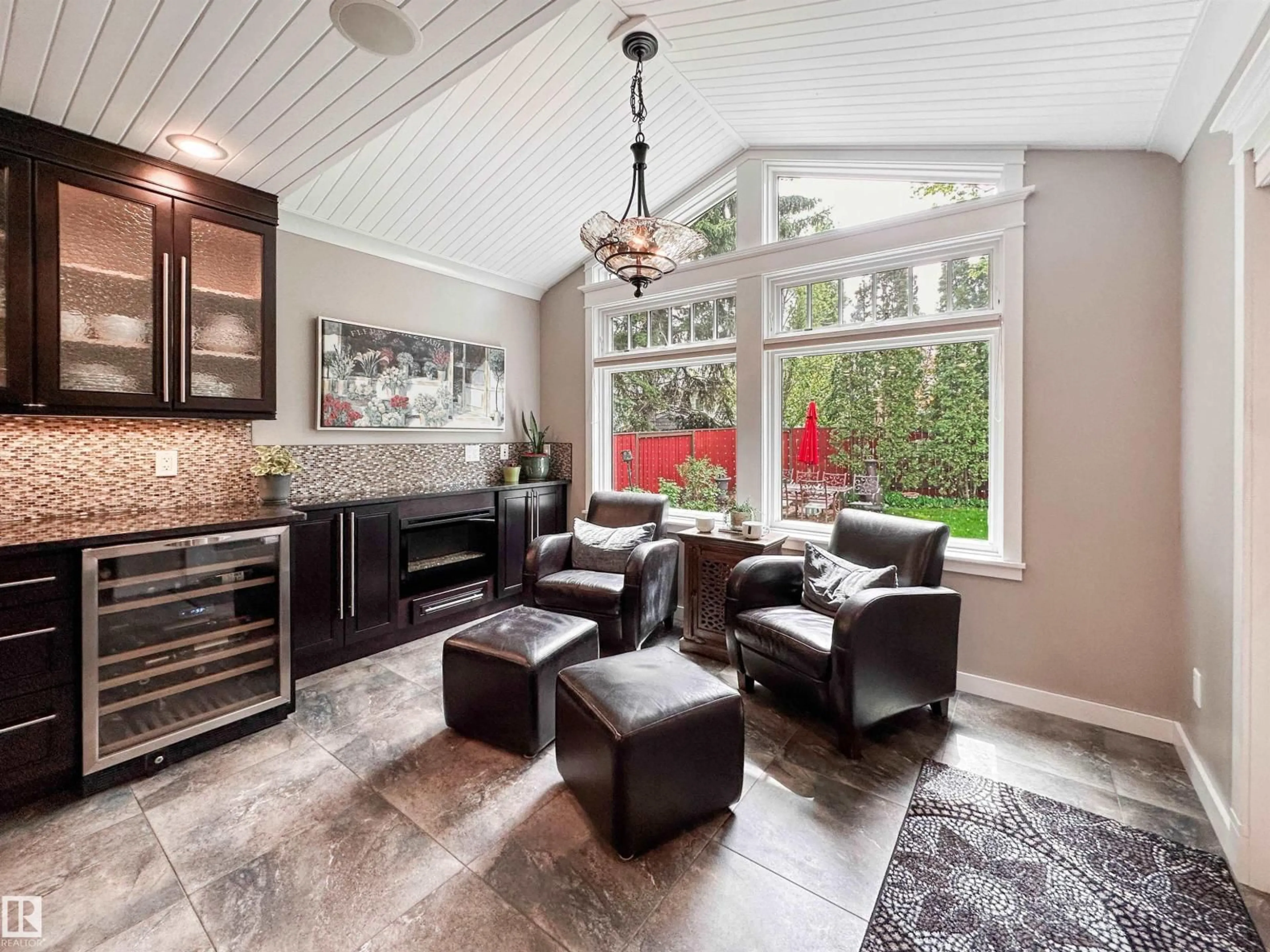Open concept kitchen, ceramic/tile floor for 3 LAIRD PL, St. Albert Alberta T8N4N4