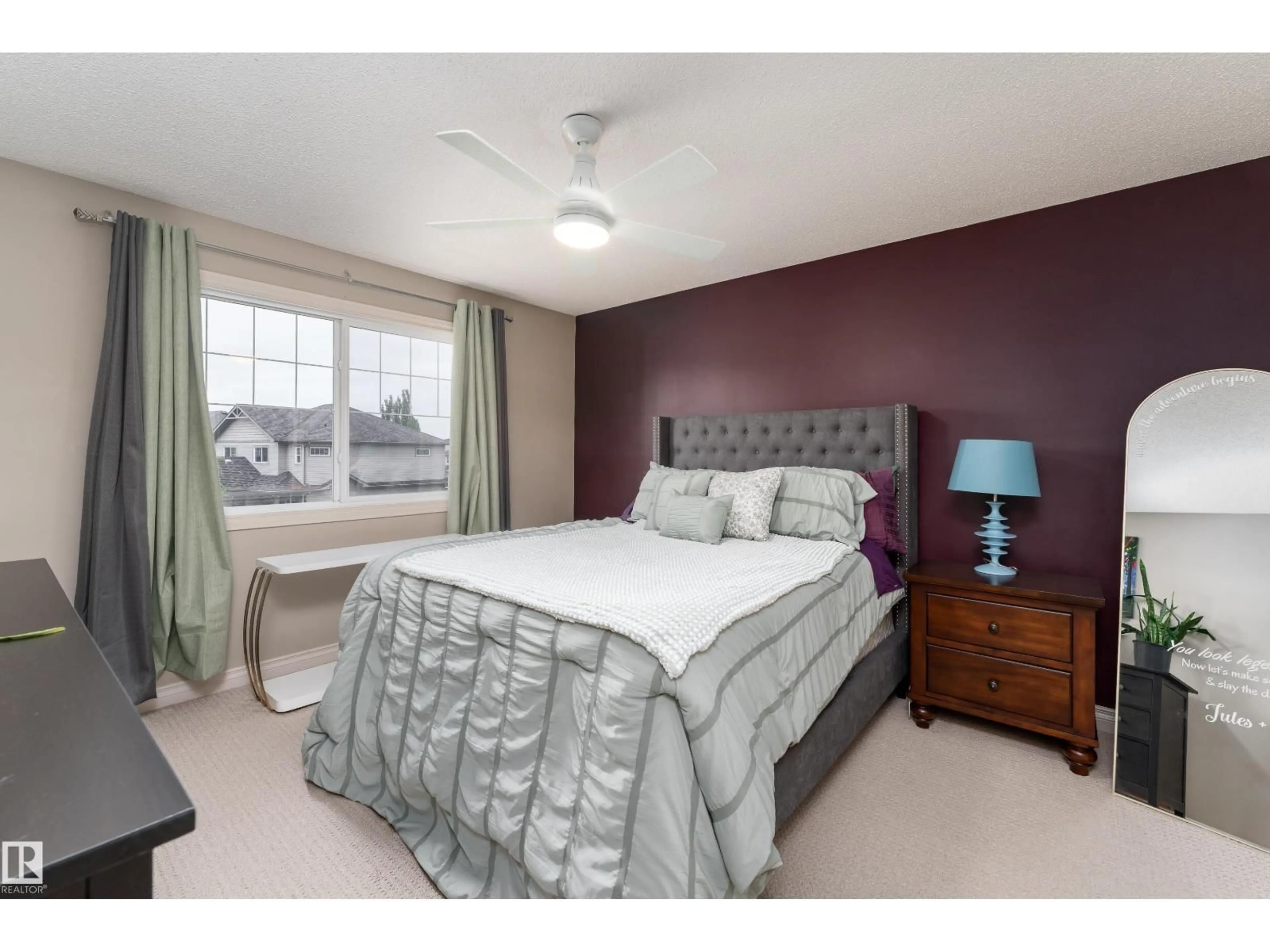 Bedroom with bed, unknown for 49 HARTWICK LO, Spruce Grove Alberta T7X0A5