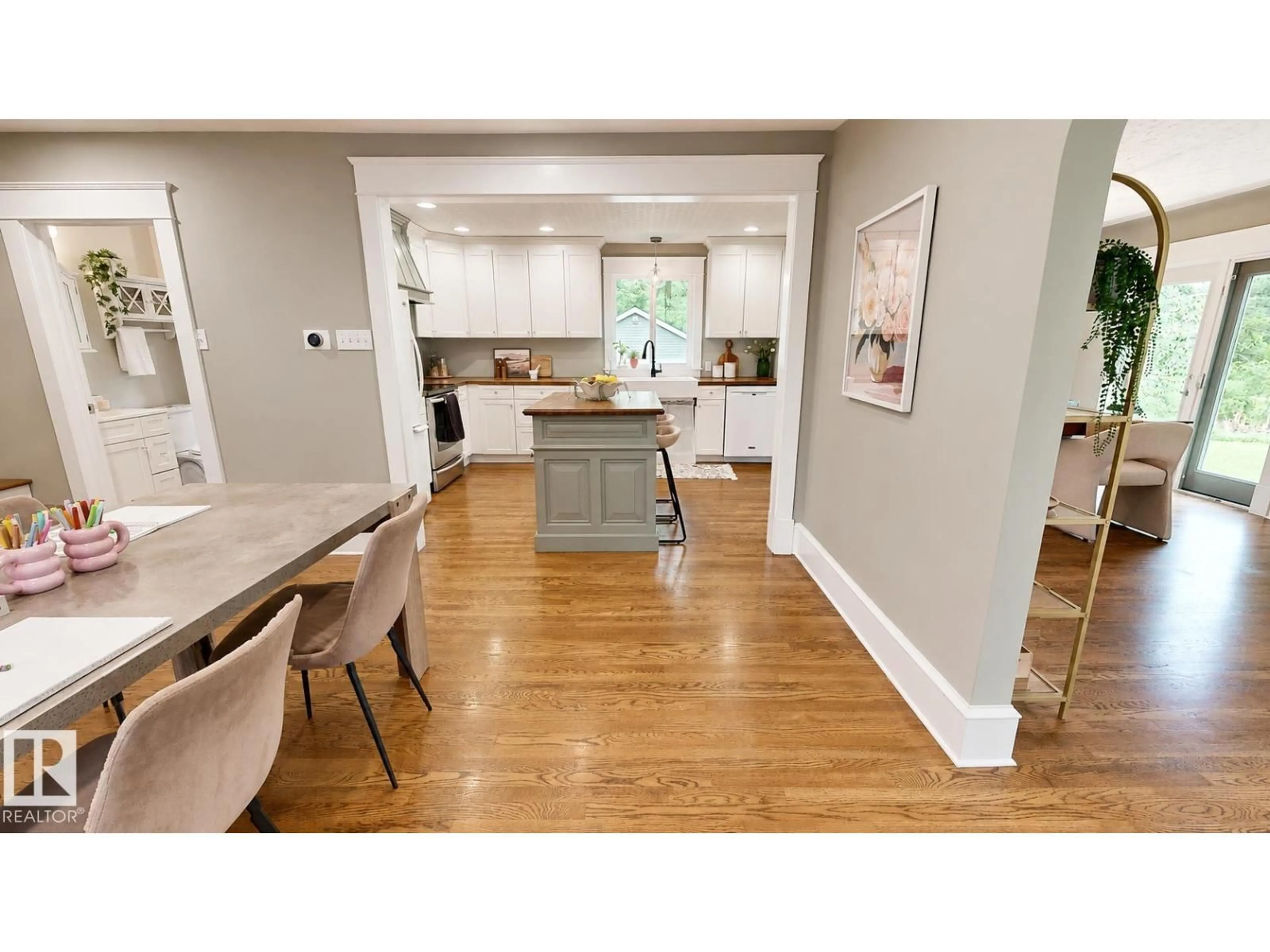 Open concept kitchen, unknown for 22560 - 121 WYE RD, Rural Strathcona County Alberta T8A4T6