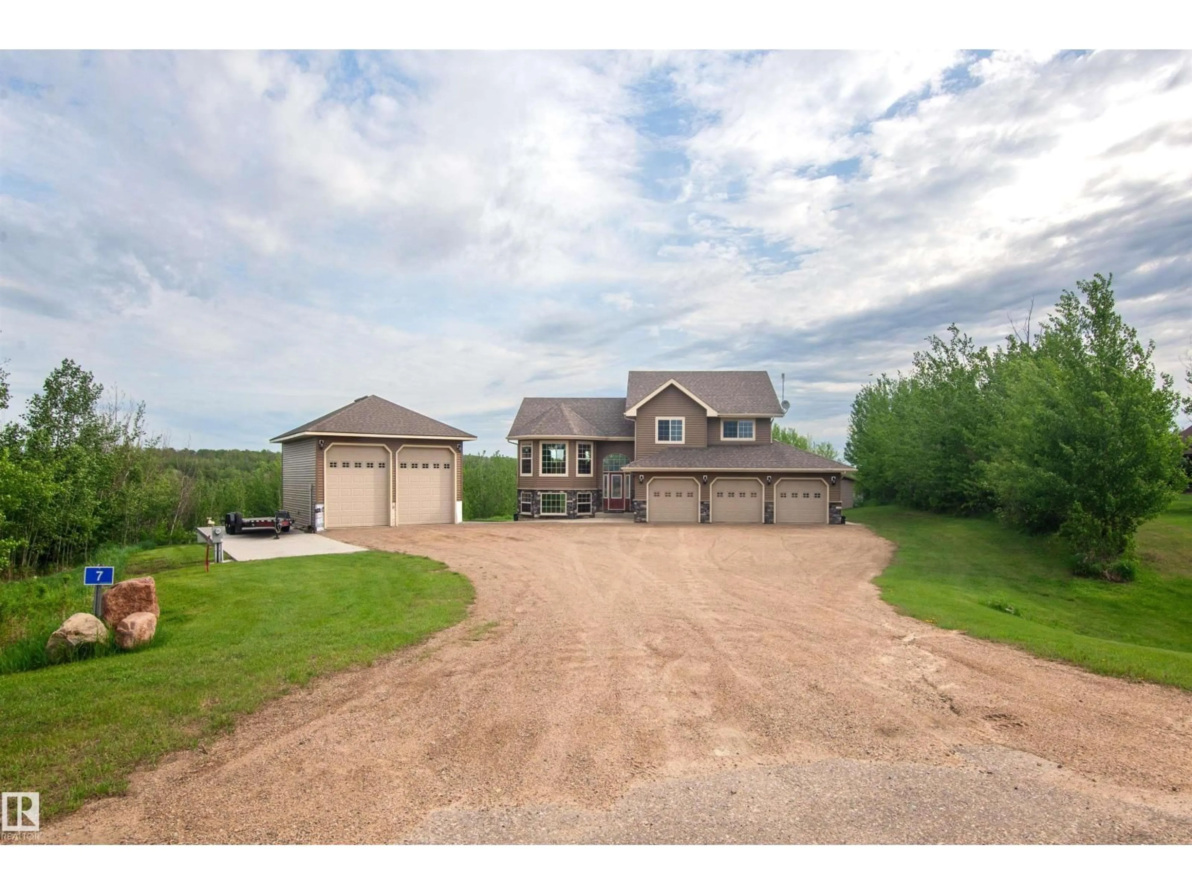A pic from outside/outdoor area/front of a property/back of a property/a pic from drone, unknown for 7 61130 465, Rural Bonnyville M.D. Alberta T9N2G9