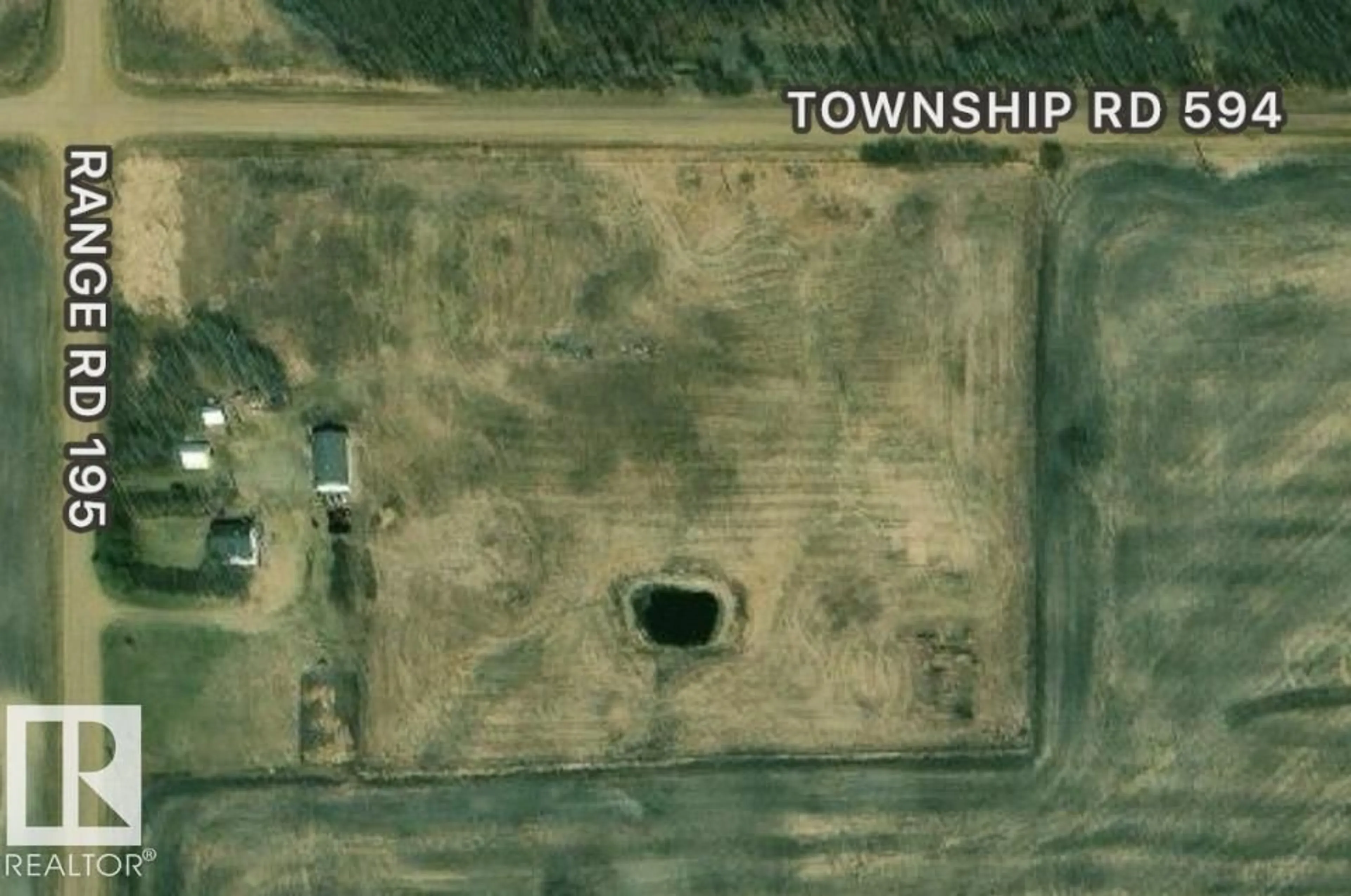 A pic from outside/outdoor area/front of a property/back of a property/a pic from drone, building for 59373 RANGE ROAD 195, Rural Smoky Lake County Alberta T0A3P0