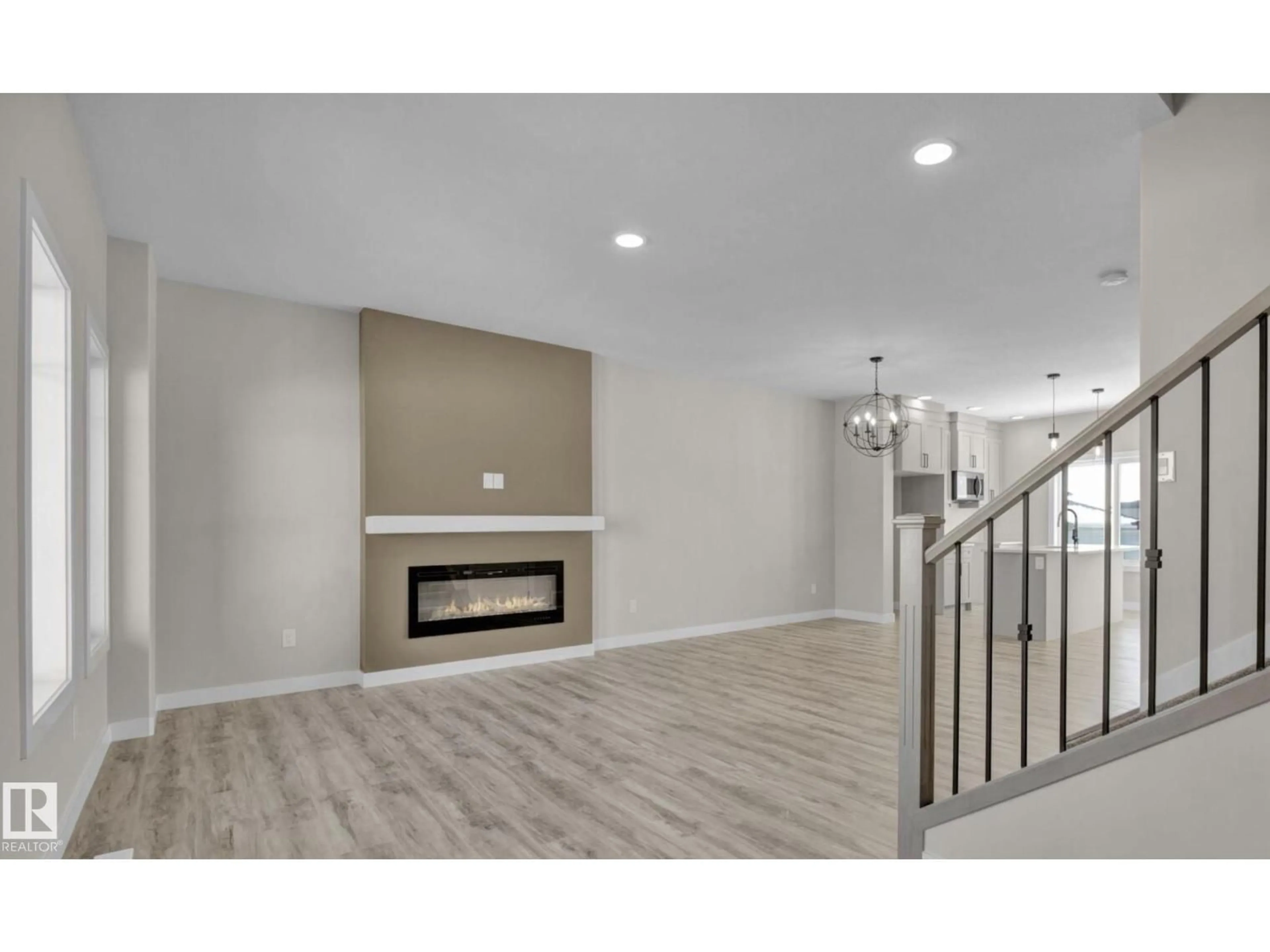 Living room with furniture, unknown for NW - 1519 211 STREET, Edmonton Alberta T6M3P2