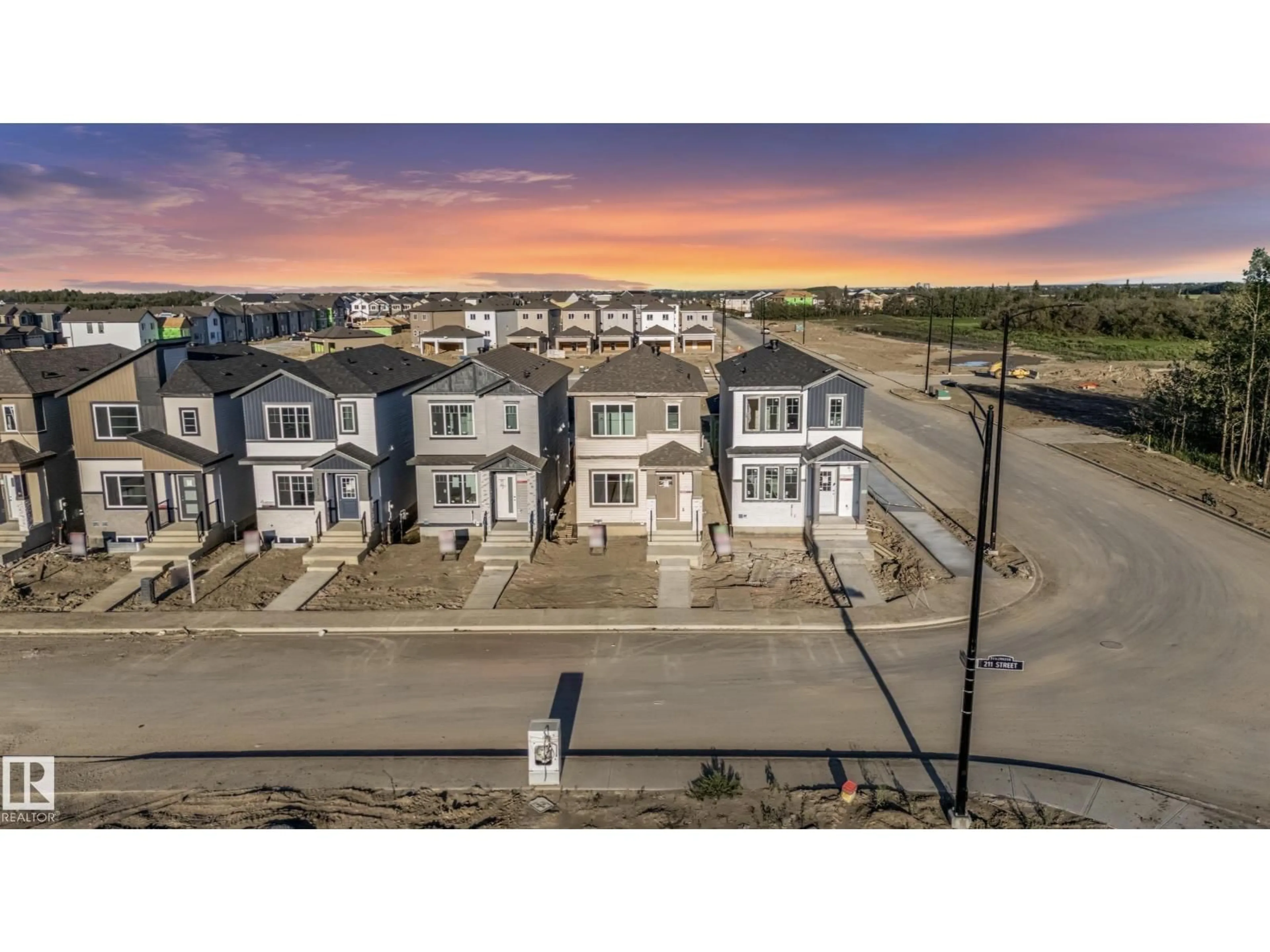 A pic from outside/outdoor area/front of a property/back of a property/a pic from drone, unknown for 1503 211 STREET, Edmonton Alberta T6M3P2
