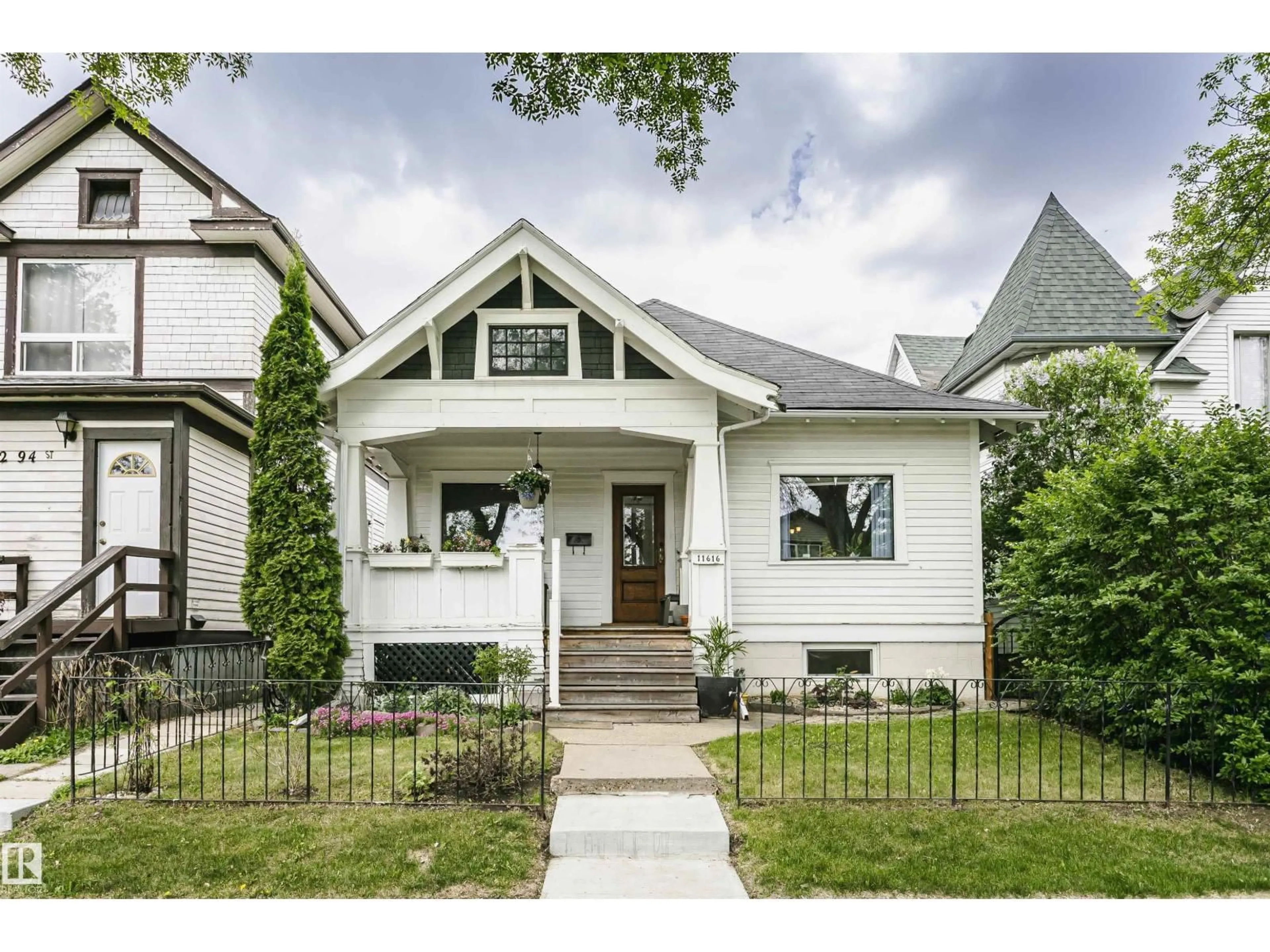 Home with brick exterior material, street for 11616 94 ST, Edmonton Alberta T5G1H8