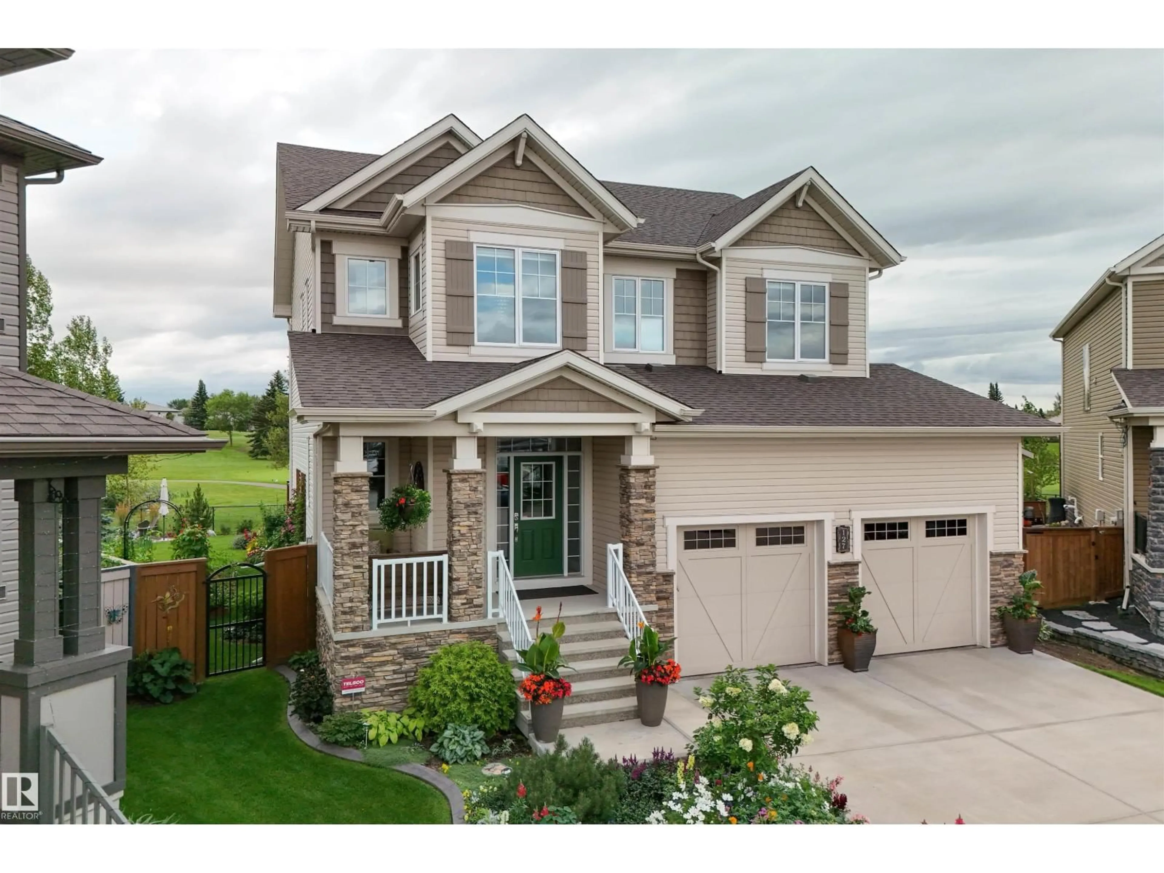 Home with brick exterior material, street for 127 ROSEMOUNT CO, Beaumont Alberta T4X1Z5