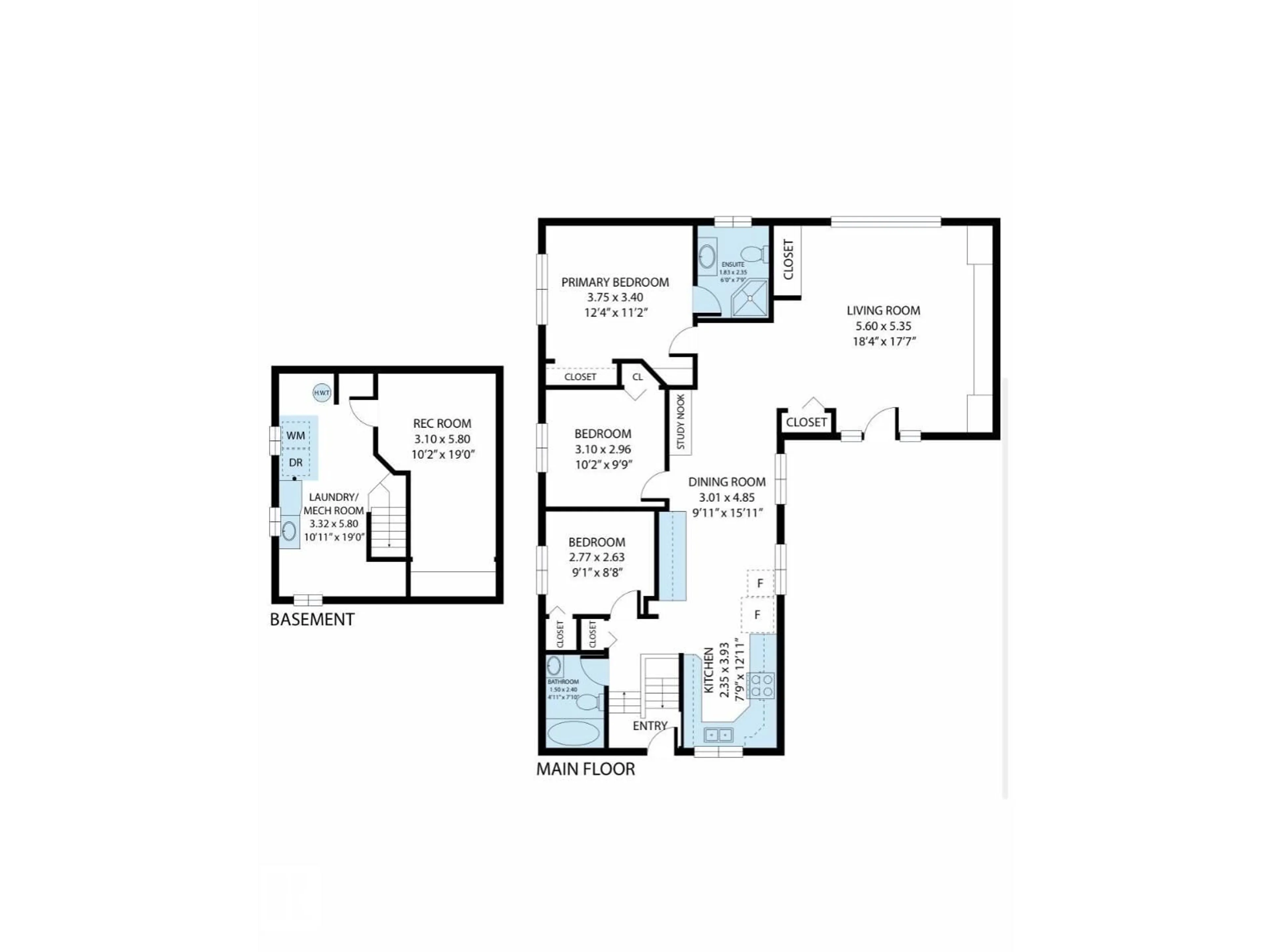 Floor plan for 531031 RANGE ROAD 195, Rural Lamont County Alberta T0B4R0