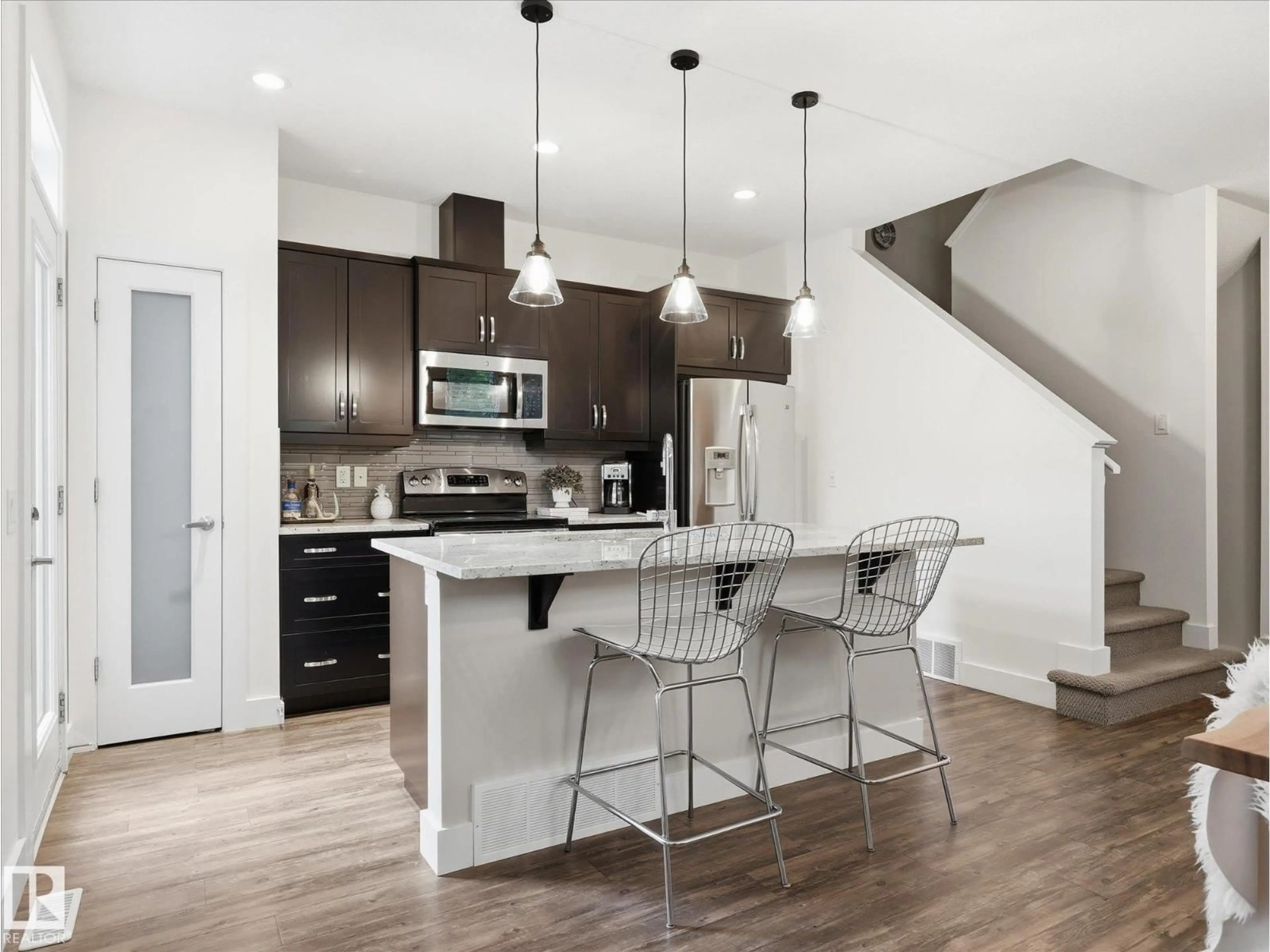 Open concept kitchen, unknown for NW - 13104 205 ST, Edmonton Alberta T5S0J2