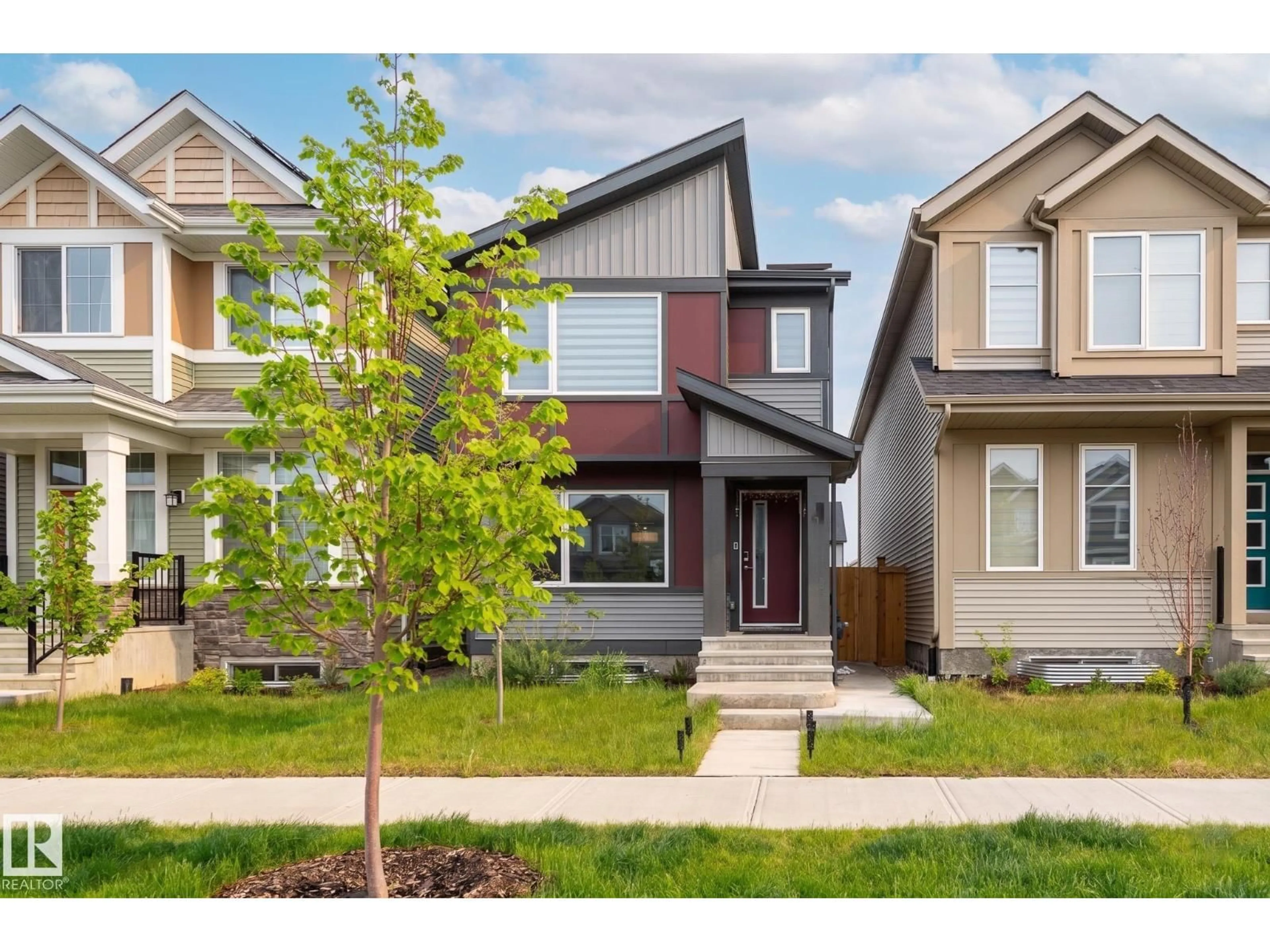 Home with vinyl exterior material, street for SW - 12112 35 AV, Edmonton Alberta T6W5E9