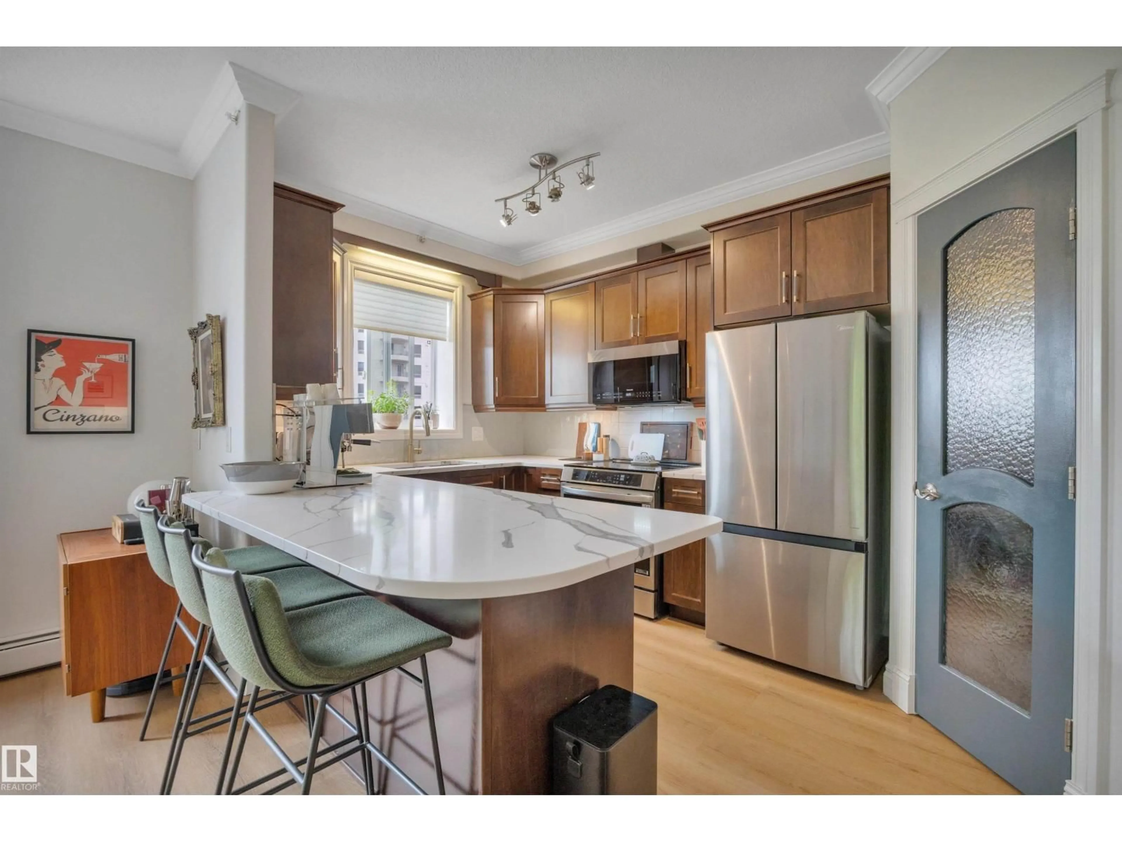 Open concept kitchen, unknown for 305 - 8631 108 ST NW, Edmonton Alberta T6E4M5