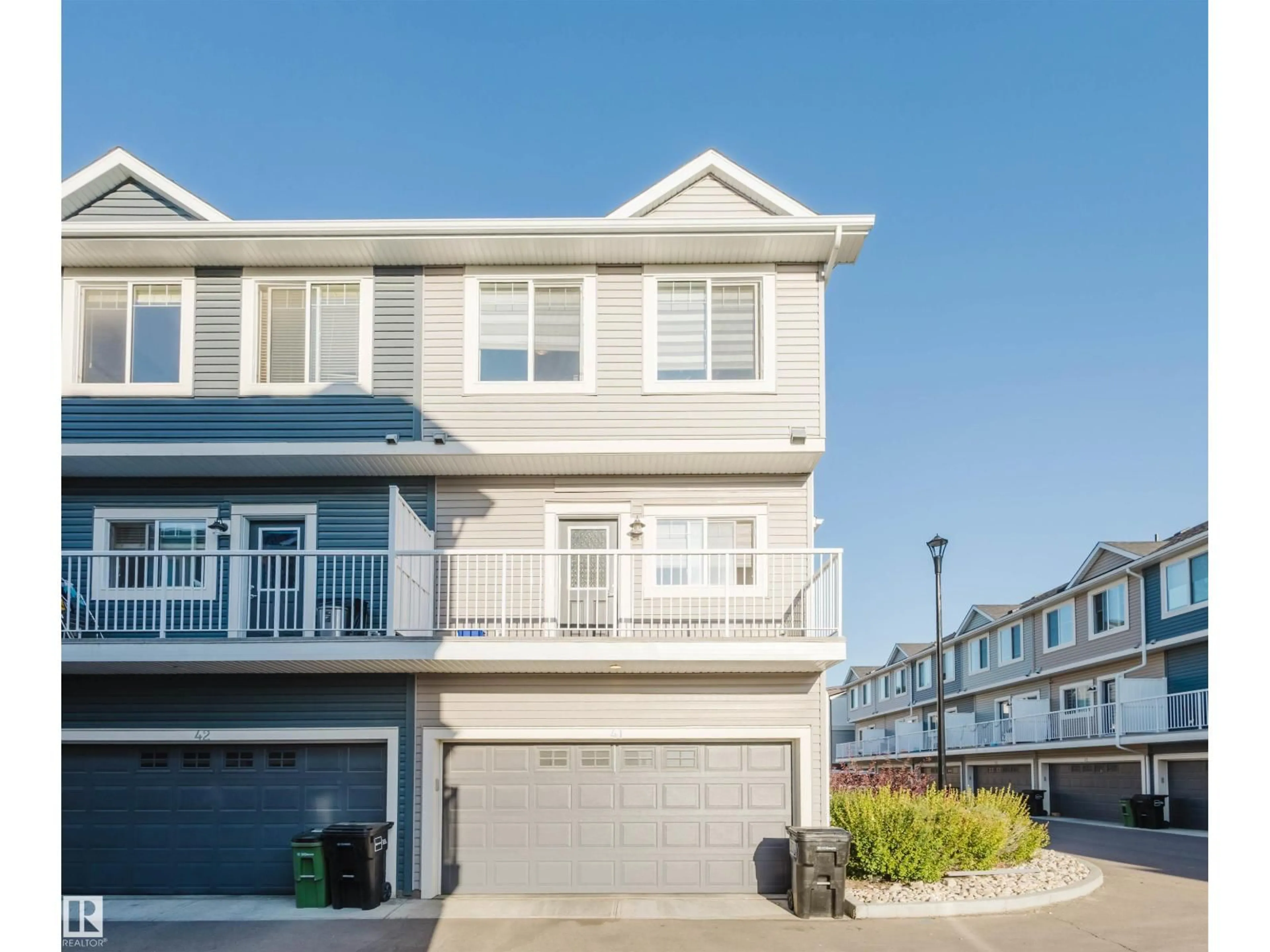 Home with vinyl exterior material, street for #41 - 2215 24 ST, Edmonton Alberta T6T1A6