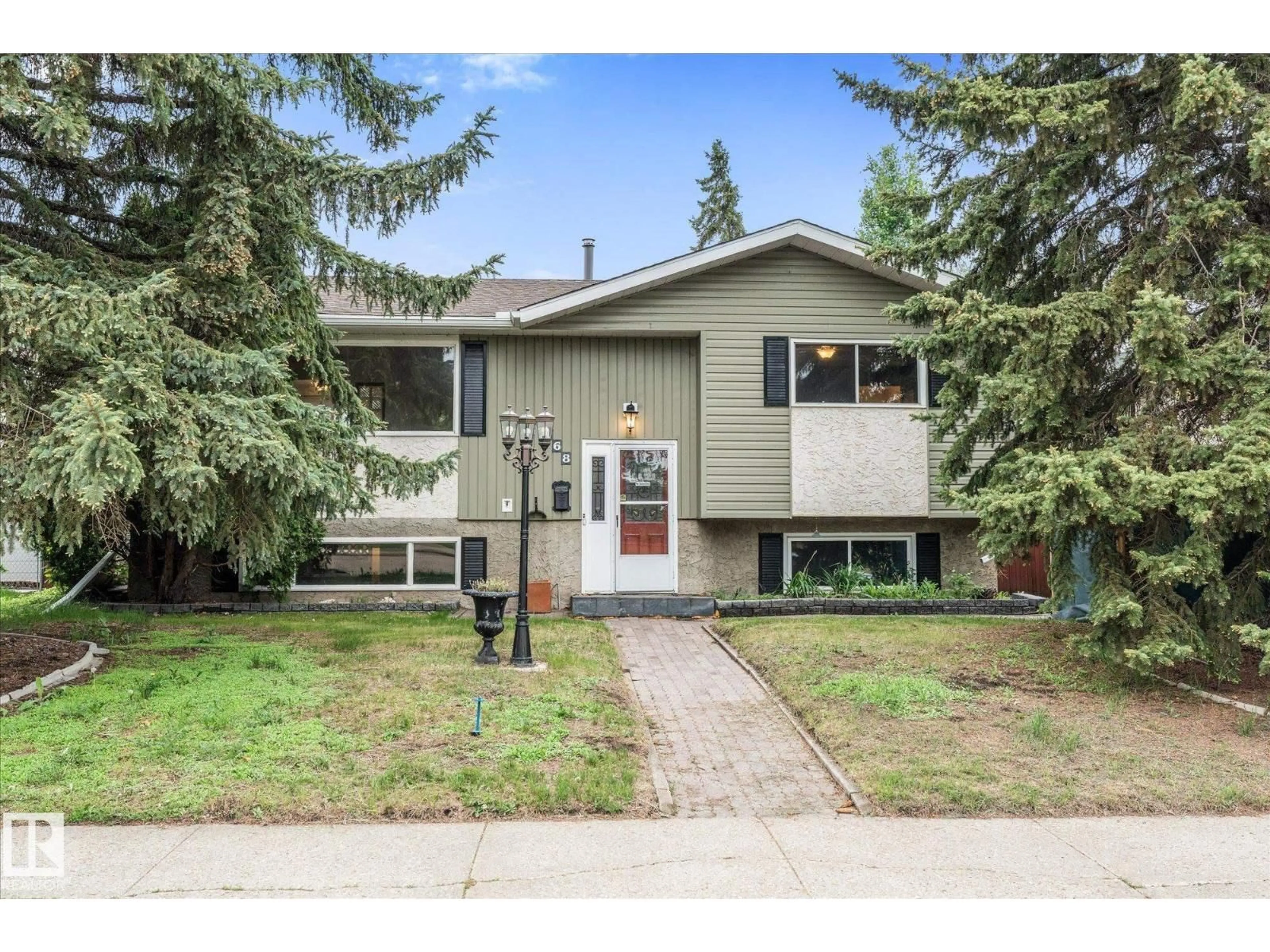 Home with vinyl exterior material, street for 168 CLAREVIEW RD, Edmonton Alberta T5A3Y3