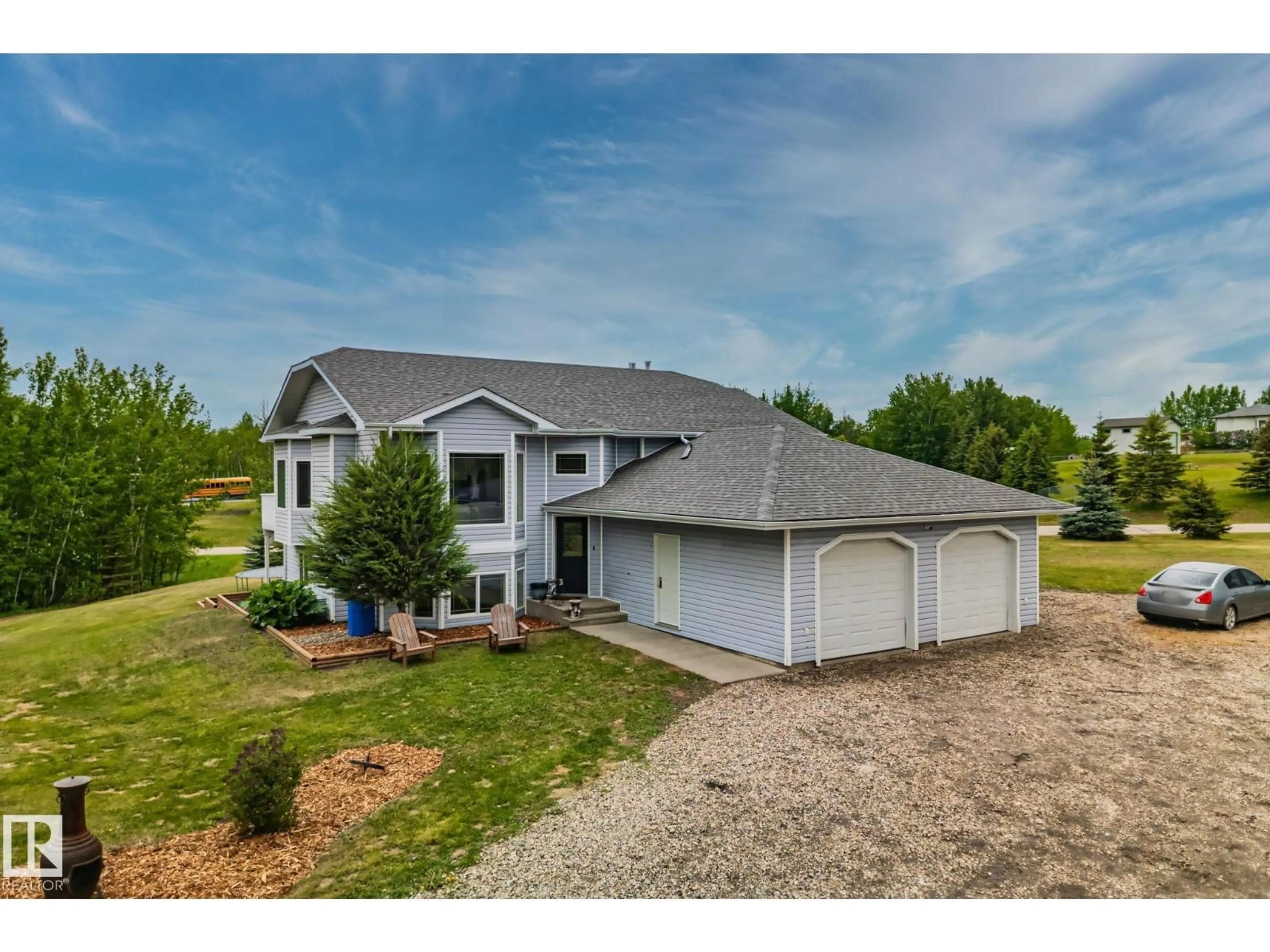 A pic from outside/outdoor area/front of a property/back of a property/a pic from drone, unknown for #14 - 53122 RGE ROAD 14, Rural Parkland County Alberta T7Z1T3