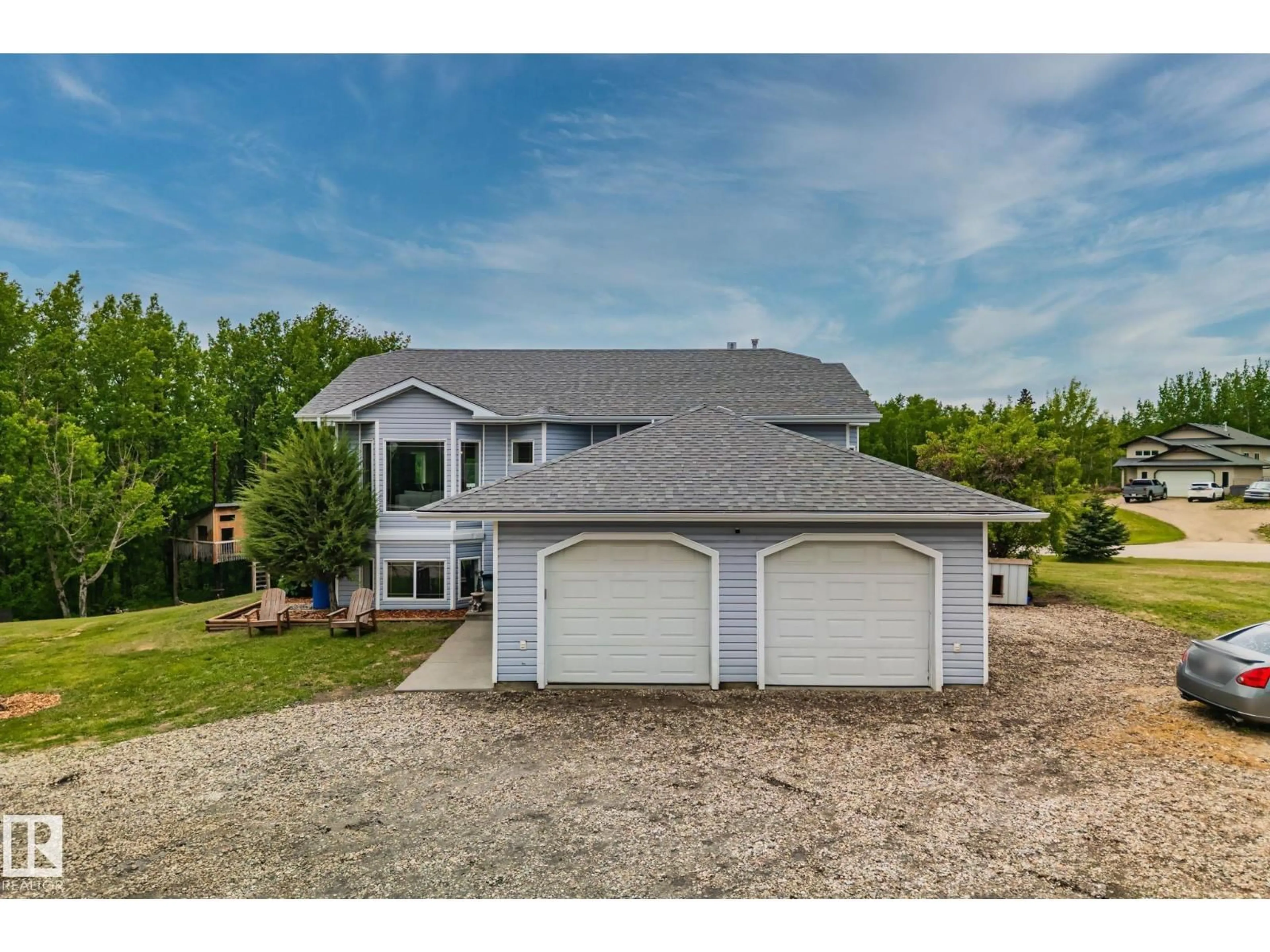 A pic from outside/outdoor area/front of a property/back of a property/a pic from drone, unknown for #14 - 53122 RGE ROAD 14, Rural Parkland County Alberta T7Z1T3