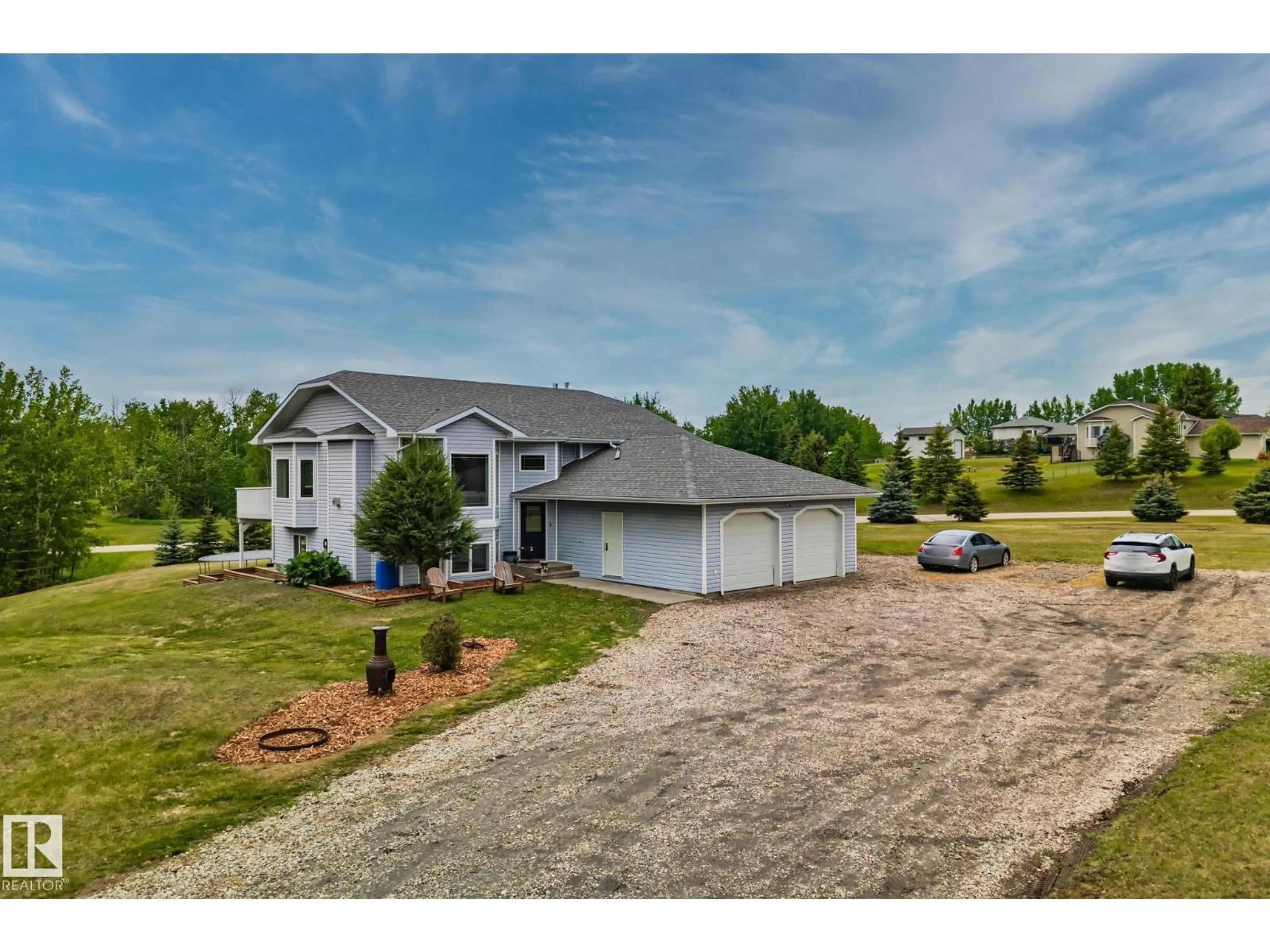 A pic from outside/outdoor area/front of a property/back of a property/a pic from drone, unknown for #14 - 53122 RGE ROAD 14, Rural Parkland County Alberta T7Z1T3