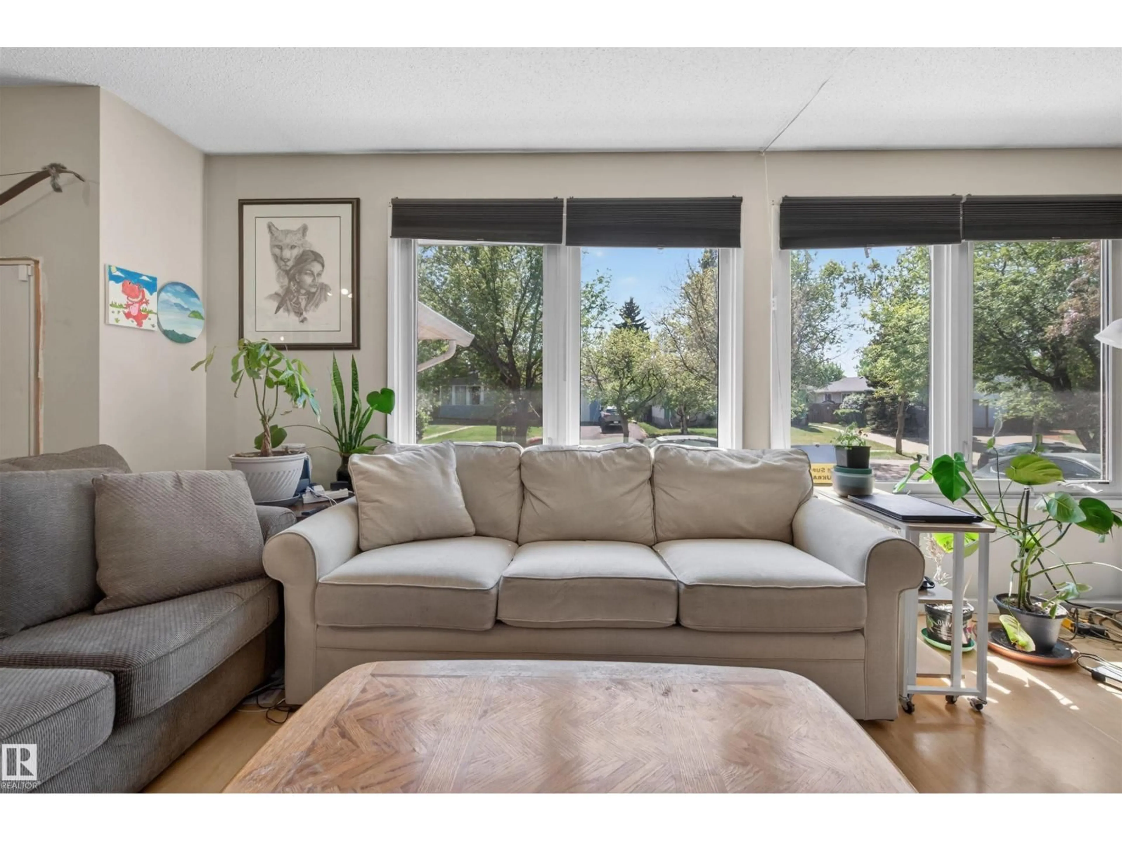 Living room with furniture, unknown for 3 ALCOTT CR, St. Albert Alberta T8N2H7