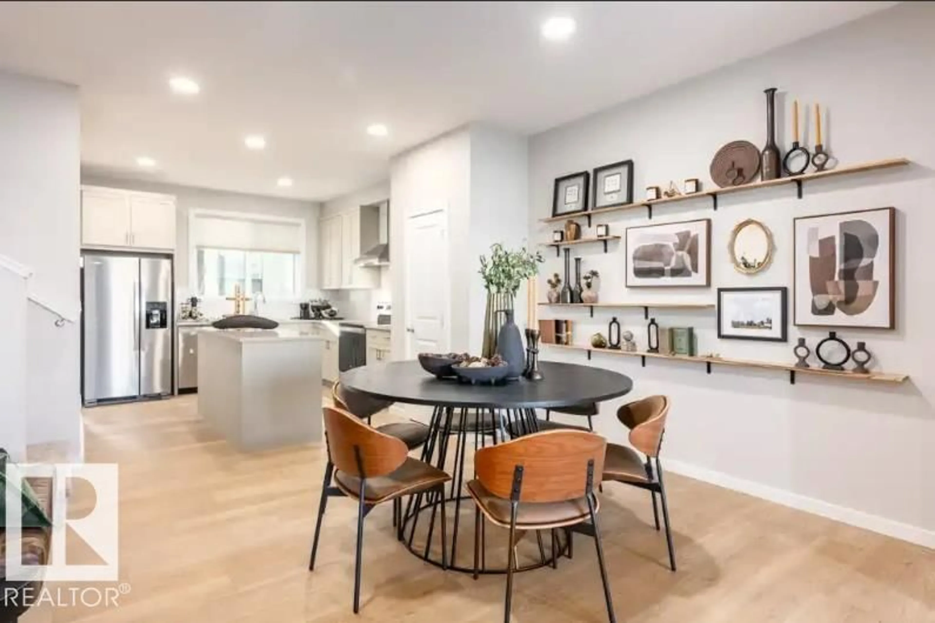 Open concept kitchen, unknown for 5607 PARC REUNIS WAY, Beaumont Alberta T4X2Z7