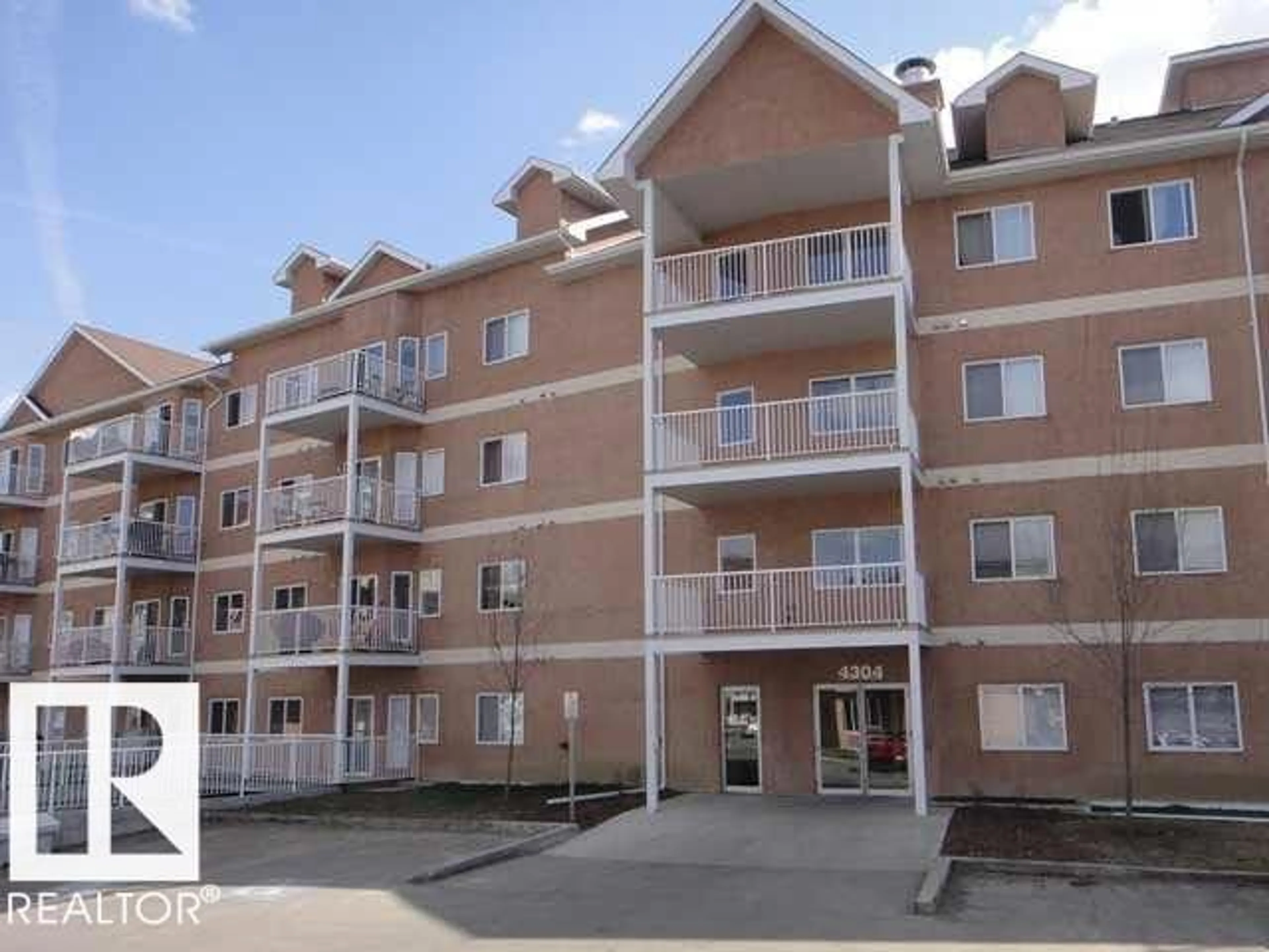 A pic from outside/outdoor area/front of a property/back of a property/a pic from drone, unknown for 425 - 4304 139 AV, Edmonton Alberta T5Y0H6
