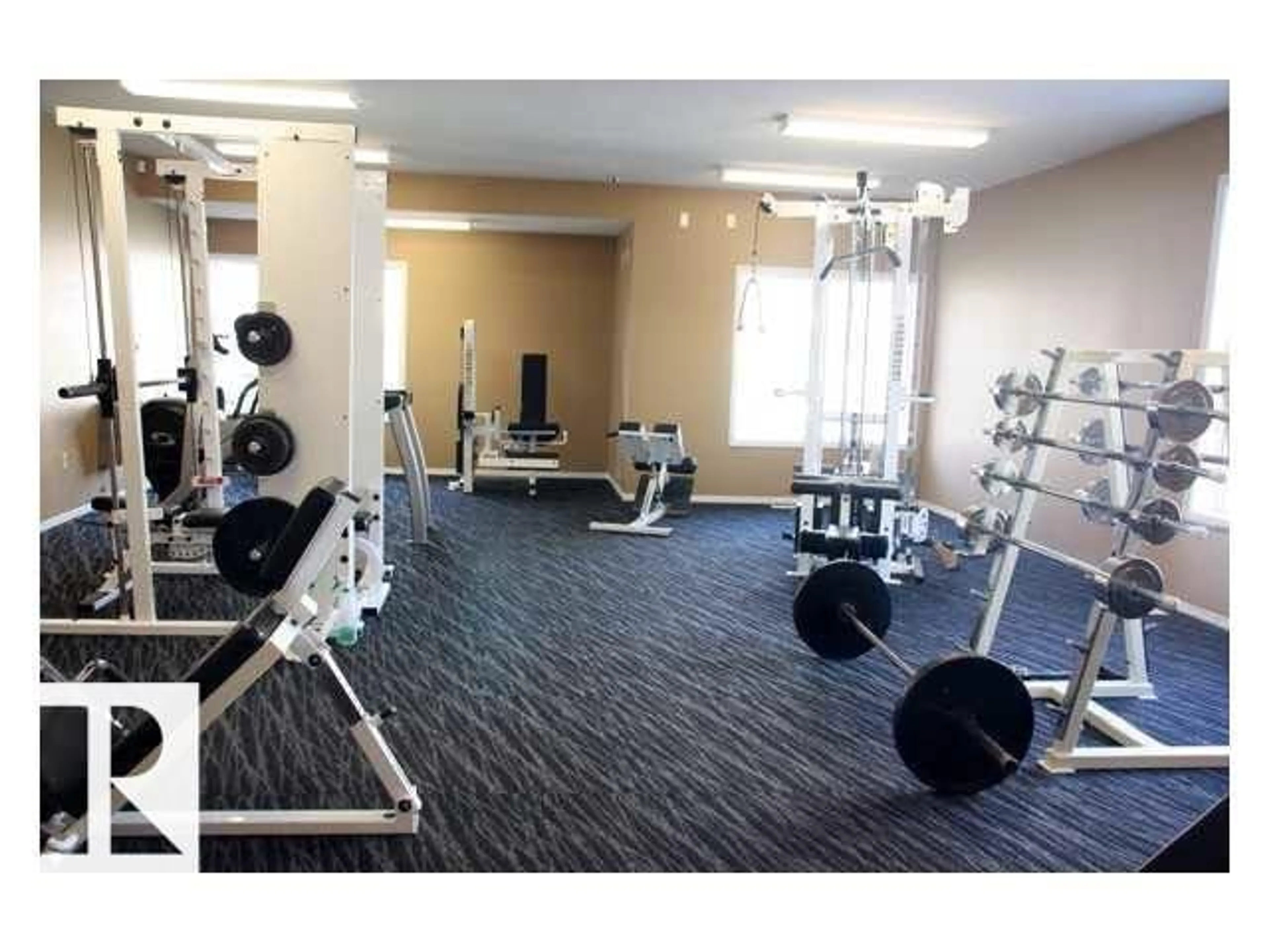 Gym or fitness room for 425 - 4304 139 AV, Edmonton Alberta T5Y0H6