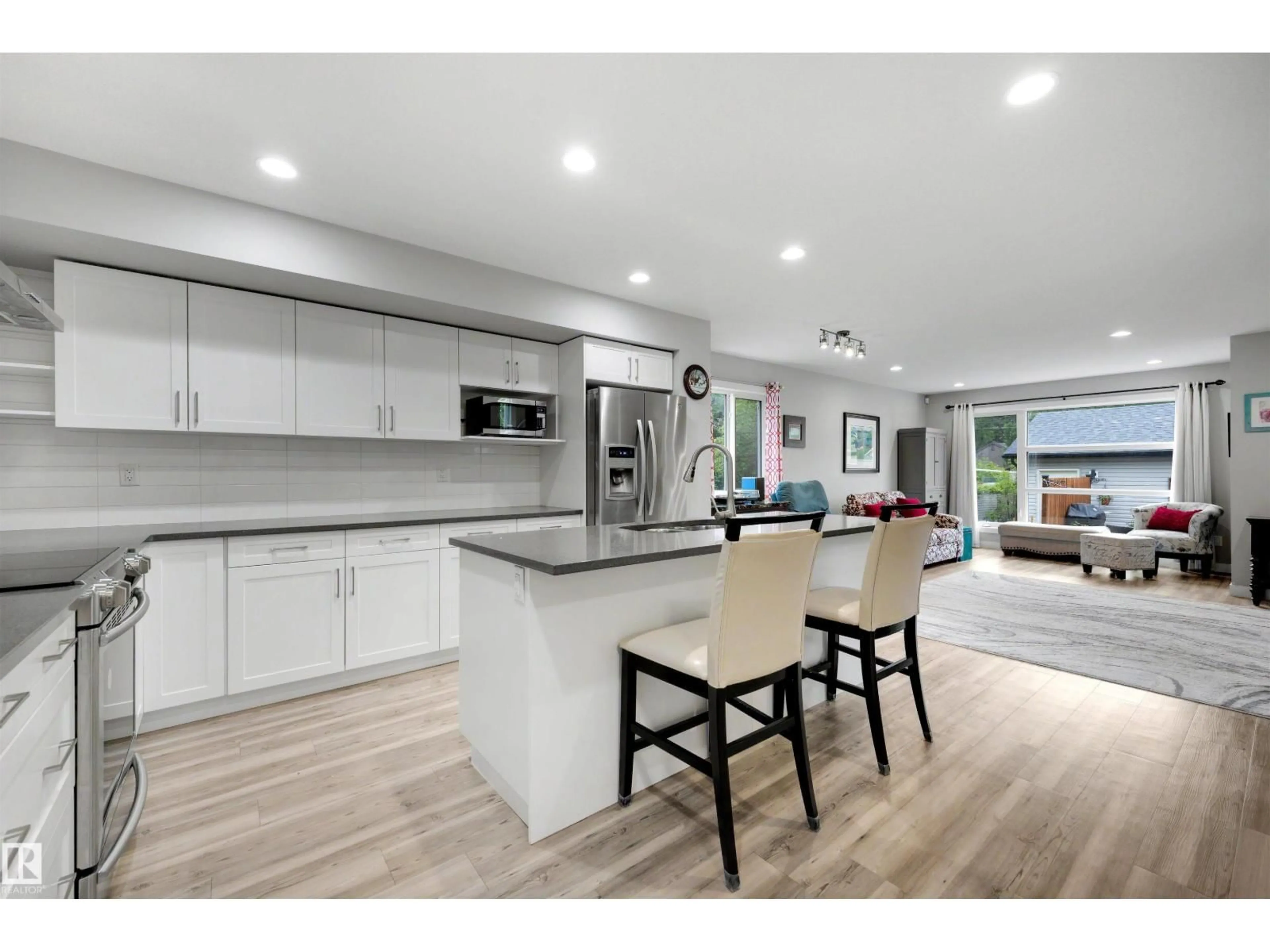 Open concept kitchen, unknown for 11535 88 ST, Edmonton Alberta T5B3R2
