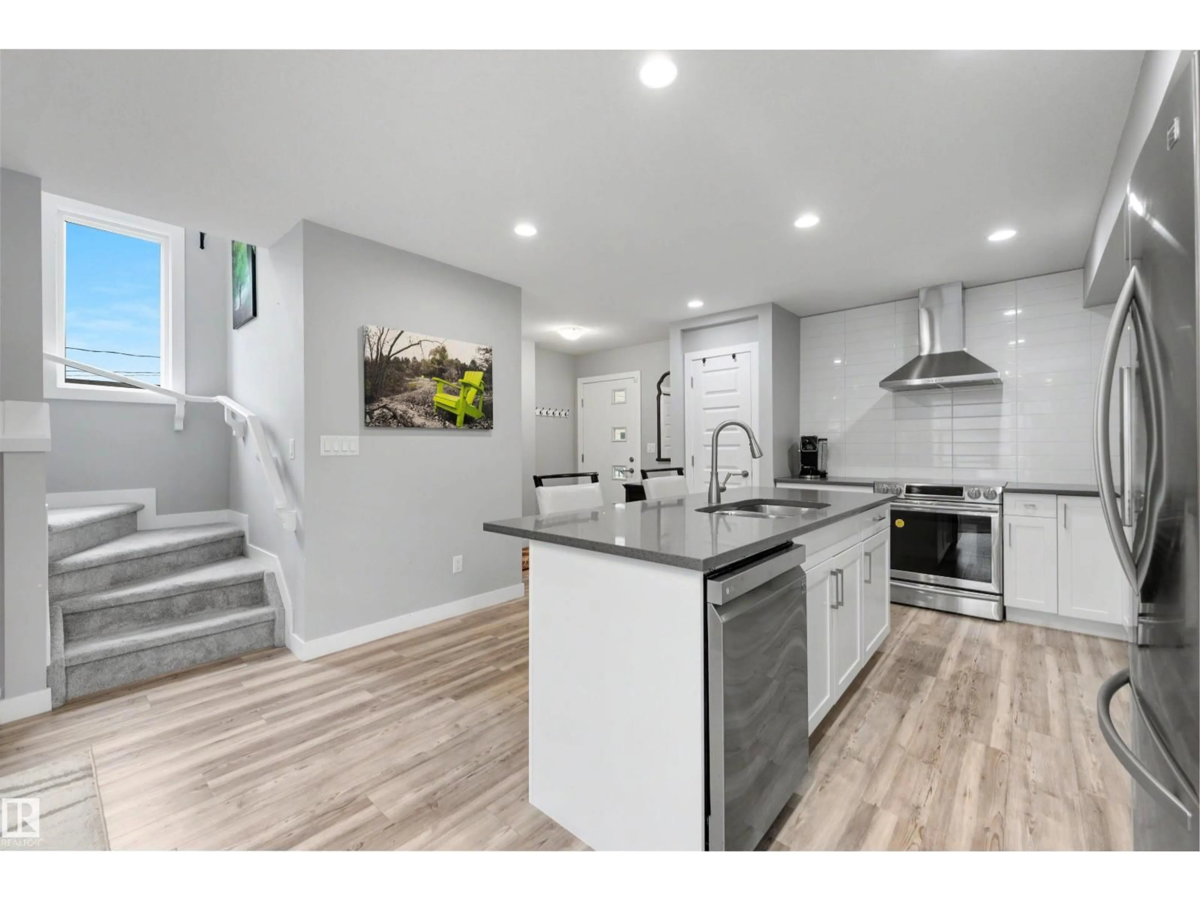Open concept kitchen, unknown for 11535 88 ST, Edmonton Alberta T5B3R2