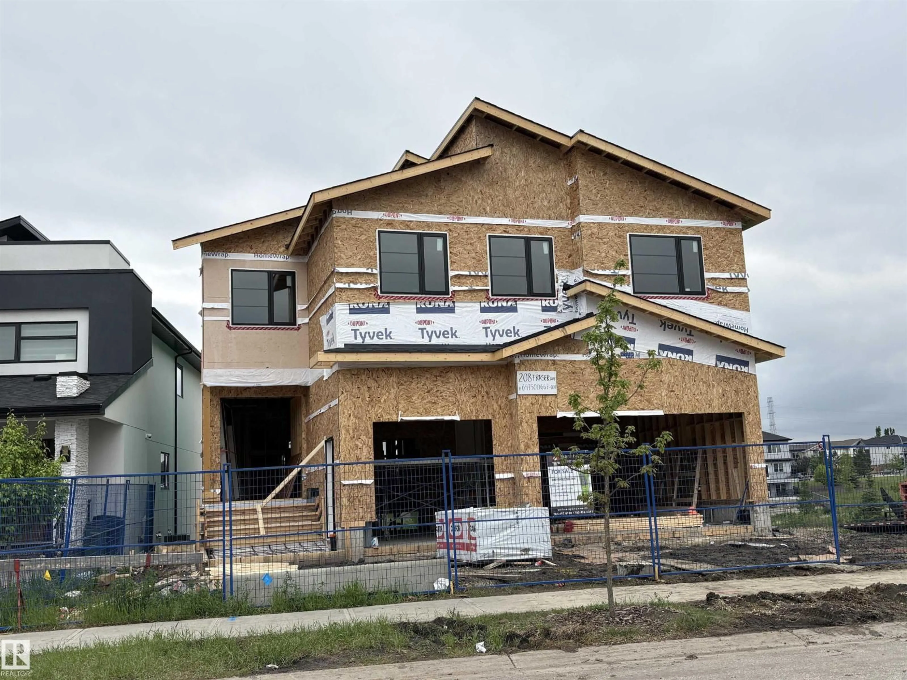 Home with brick exterior material, building for 208 FRASER WAY, Edmonton Alberta T5Y3H9