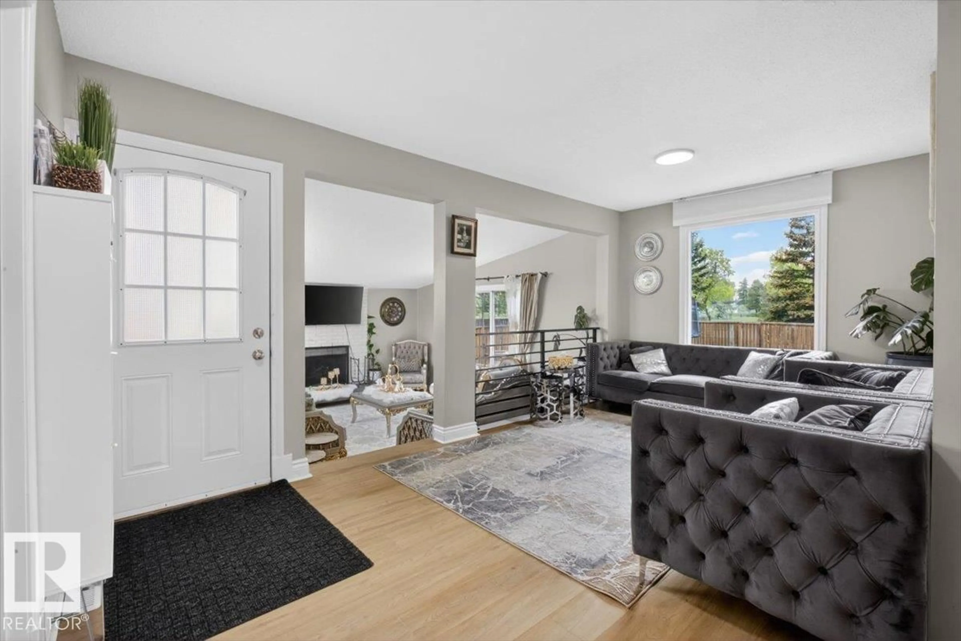 Living room with furniture, unknown for 11940 152B AV, Edmonton Alberta T5X1G4