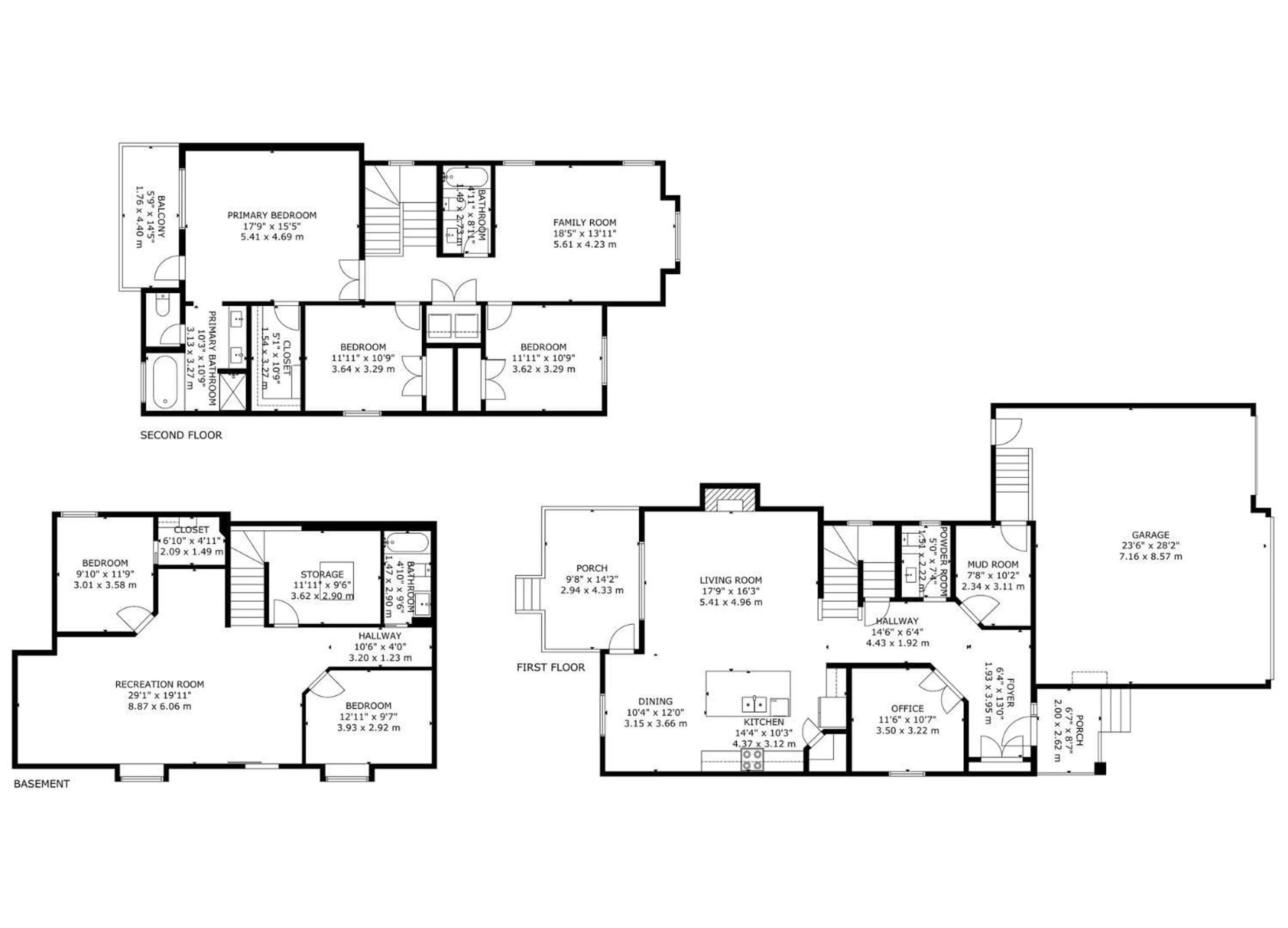 Floor plan for 23 DILLWORTH CR, Spruce Grove Alberta T7X0E6