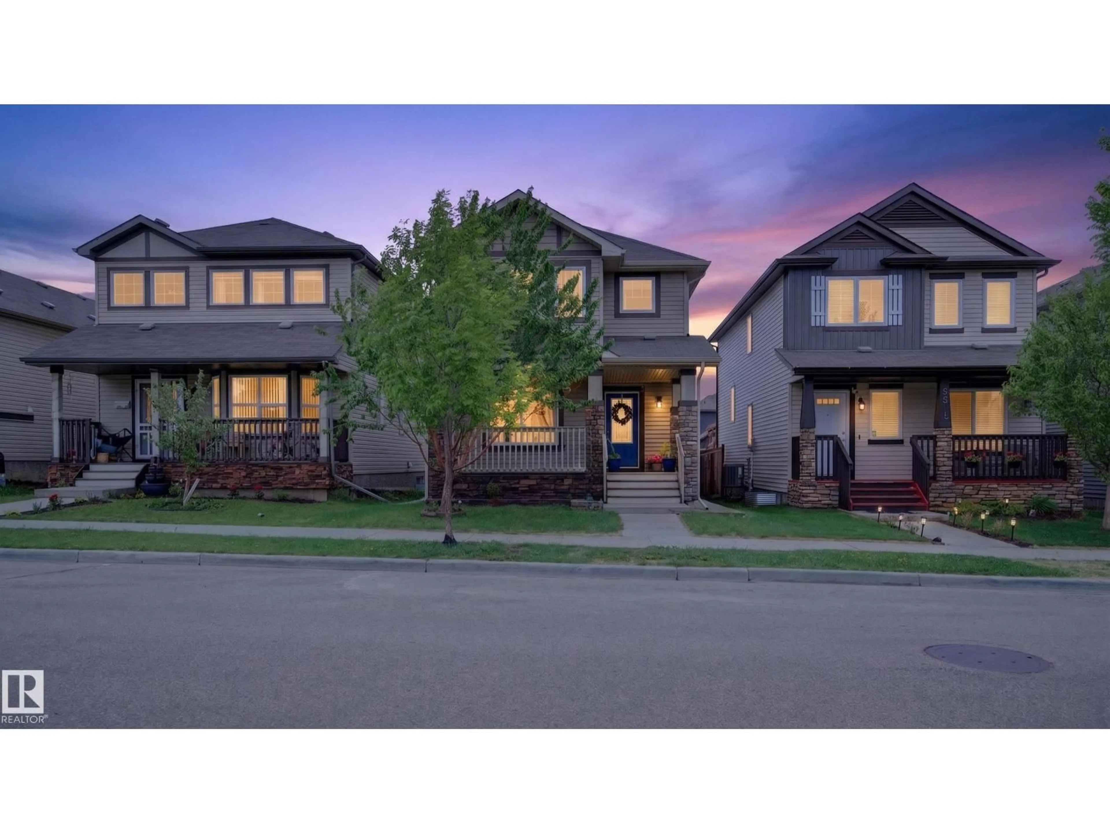 Home with brick exterior material, street for 2619 12 ST, Edmonton Alberta T6T0V9