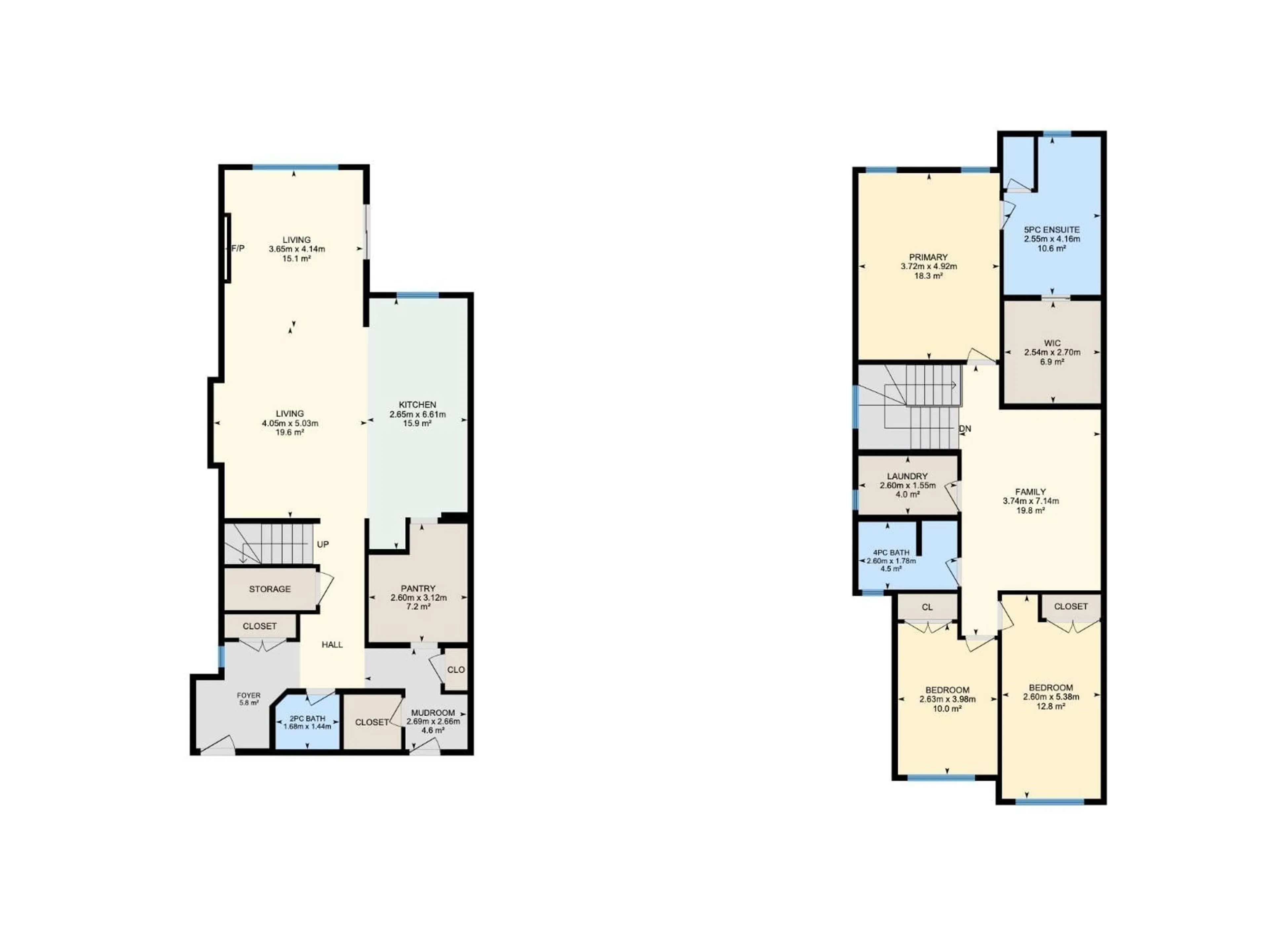 Floor plan for 115 GARNEAU GA, Spruce Grove Alberta T7X2Y6