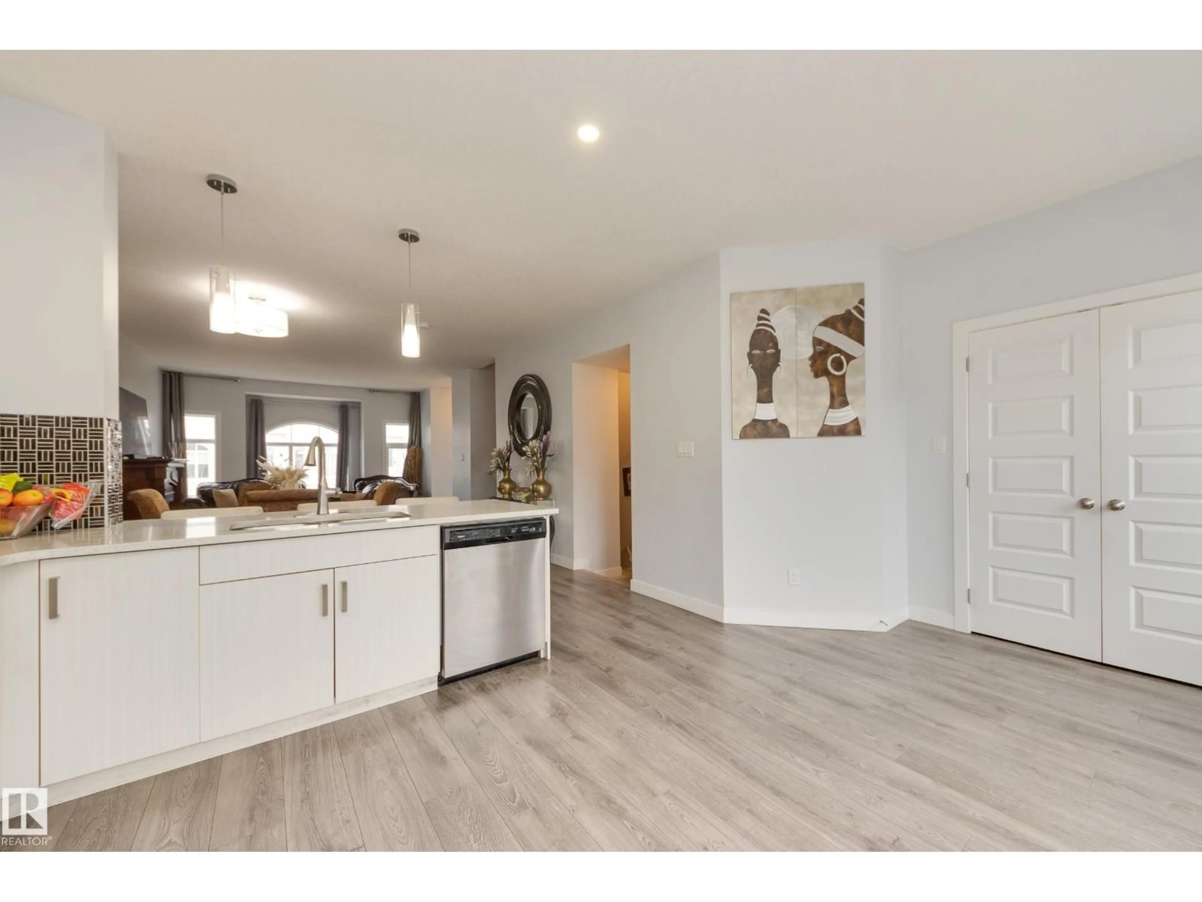 Open concept kitchen, unknown for #66 - 723 172 ST, Edmonton Alberta T6W1A5