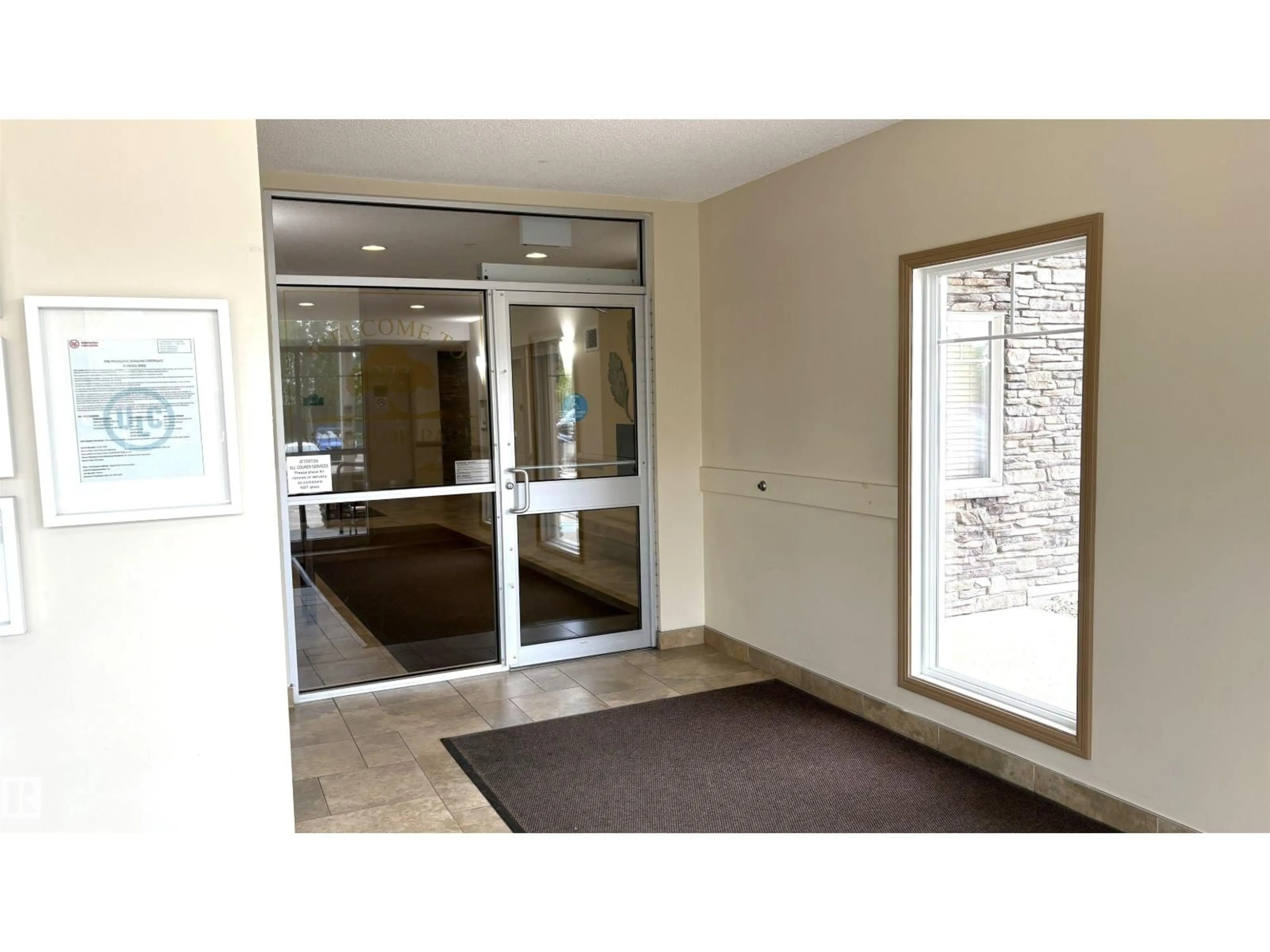 Indoor foyer for #402 - 273 CHARLOTTE WY, Sherwood Park Alberta T8N0N9