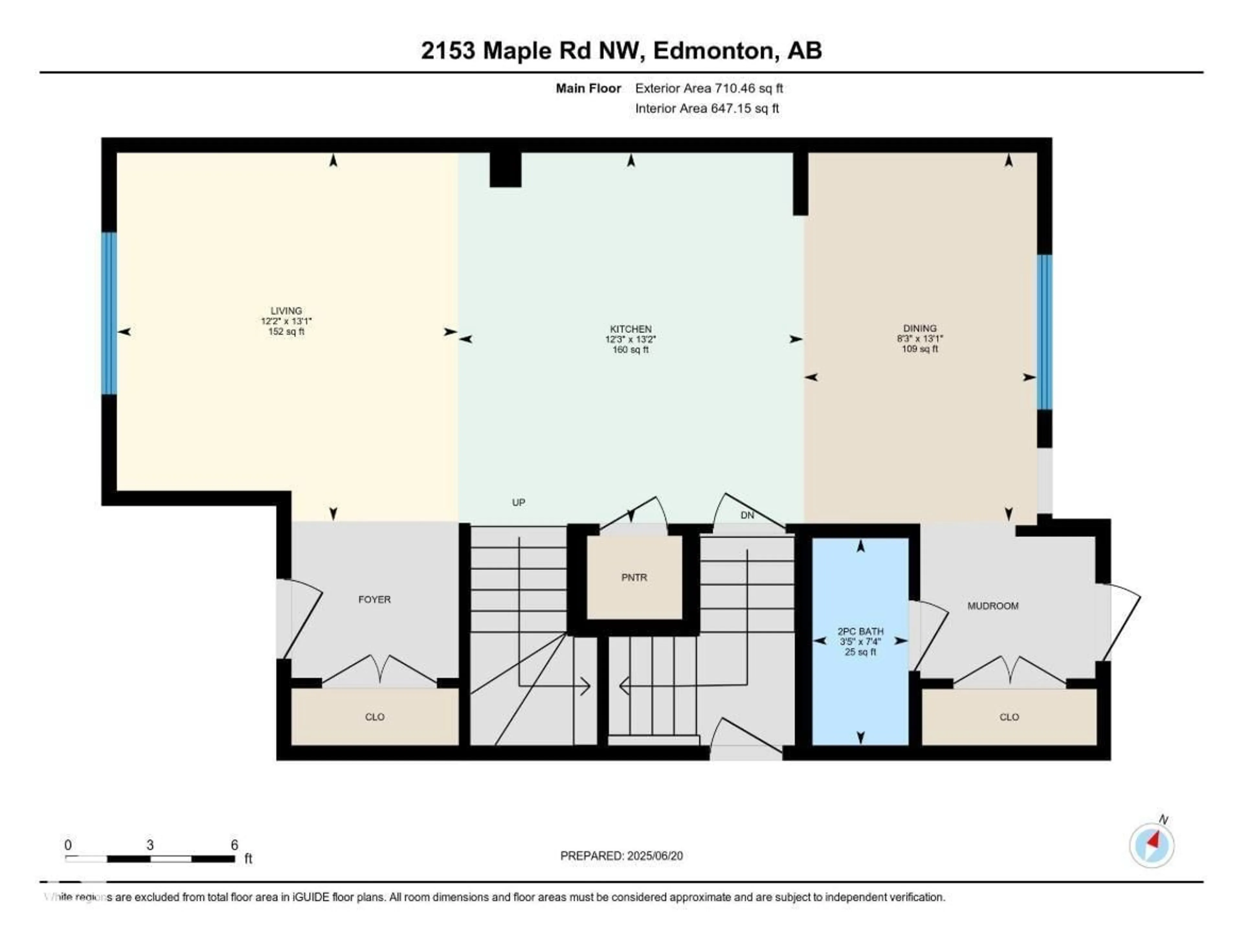 Floor plan for 2153 MAPLE RD, Edmonton Alberta T6T2L4