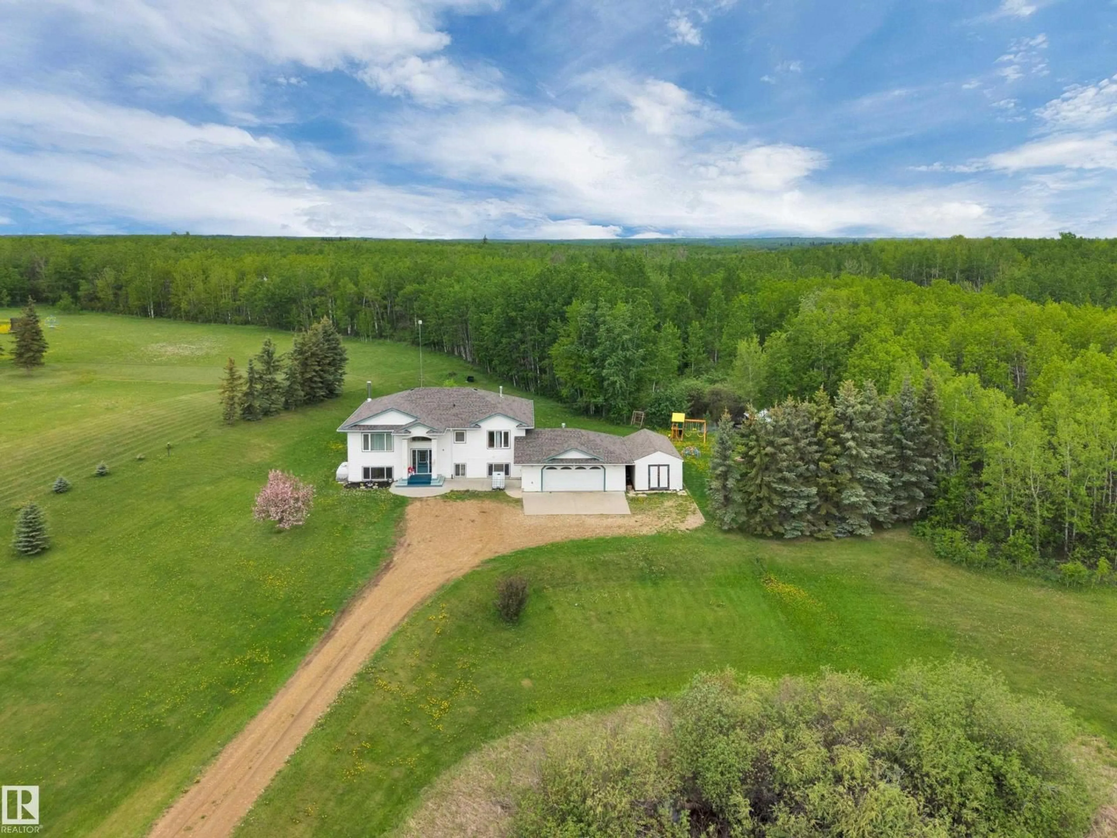 A pic from outside/outdoor area/front of a property/back of a property/a pic from drone, unknown for 60 20508 TOWNSHIP ROAD 502, Rural Beaver County Alberta T0B4J2