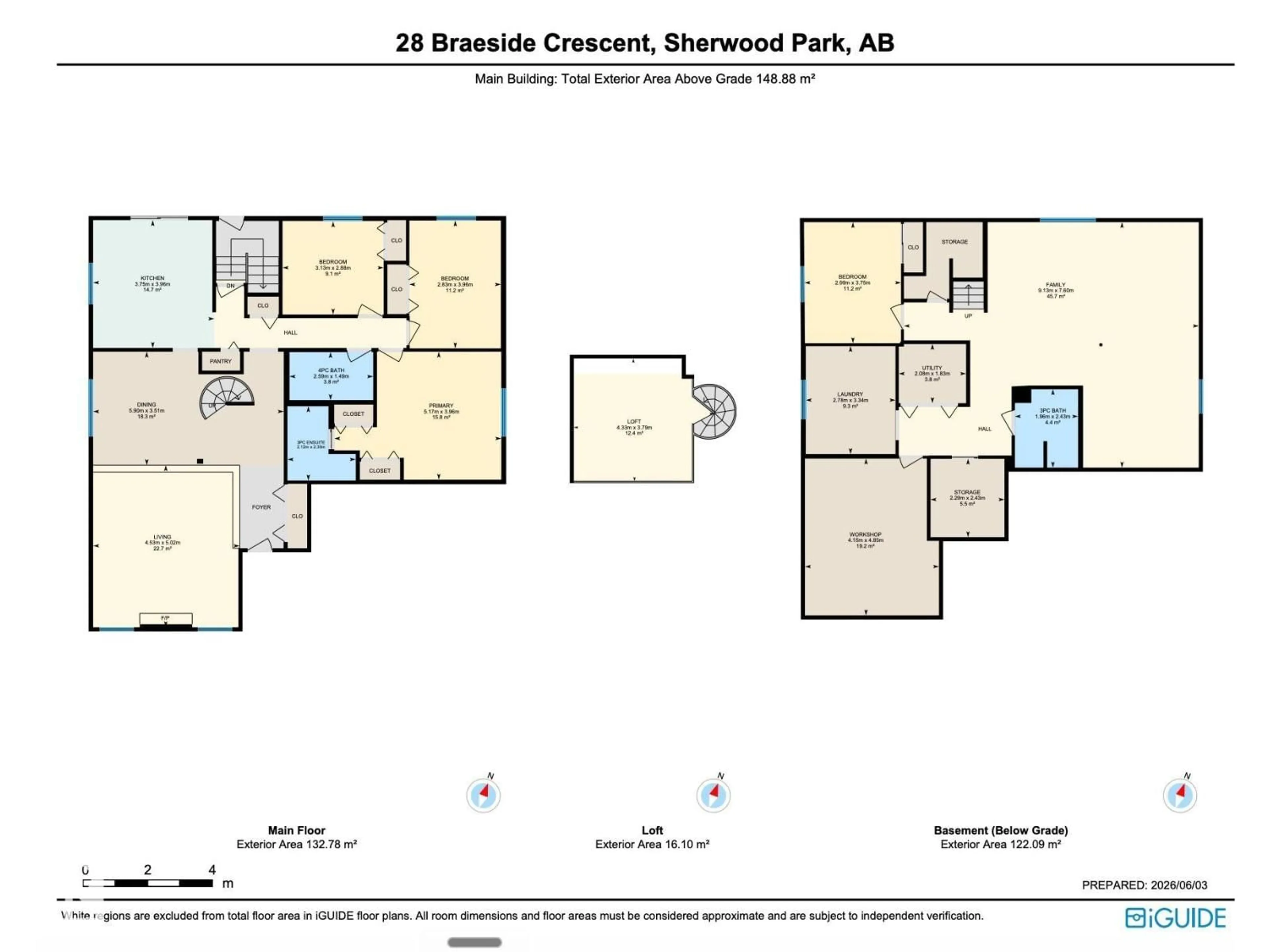 Floor plan for 28 BRAESIDE CR, Sherwood Park Alberta T8A3M8