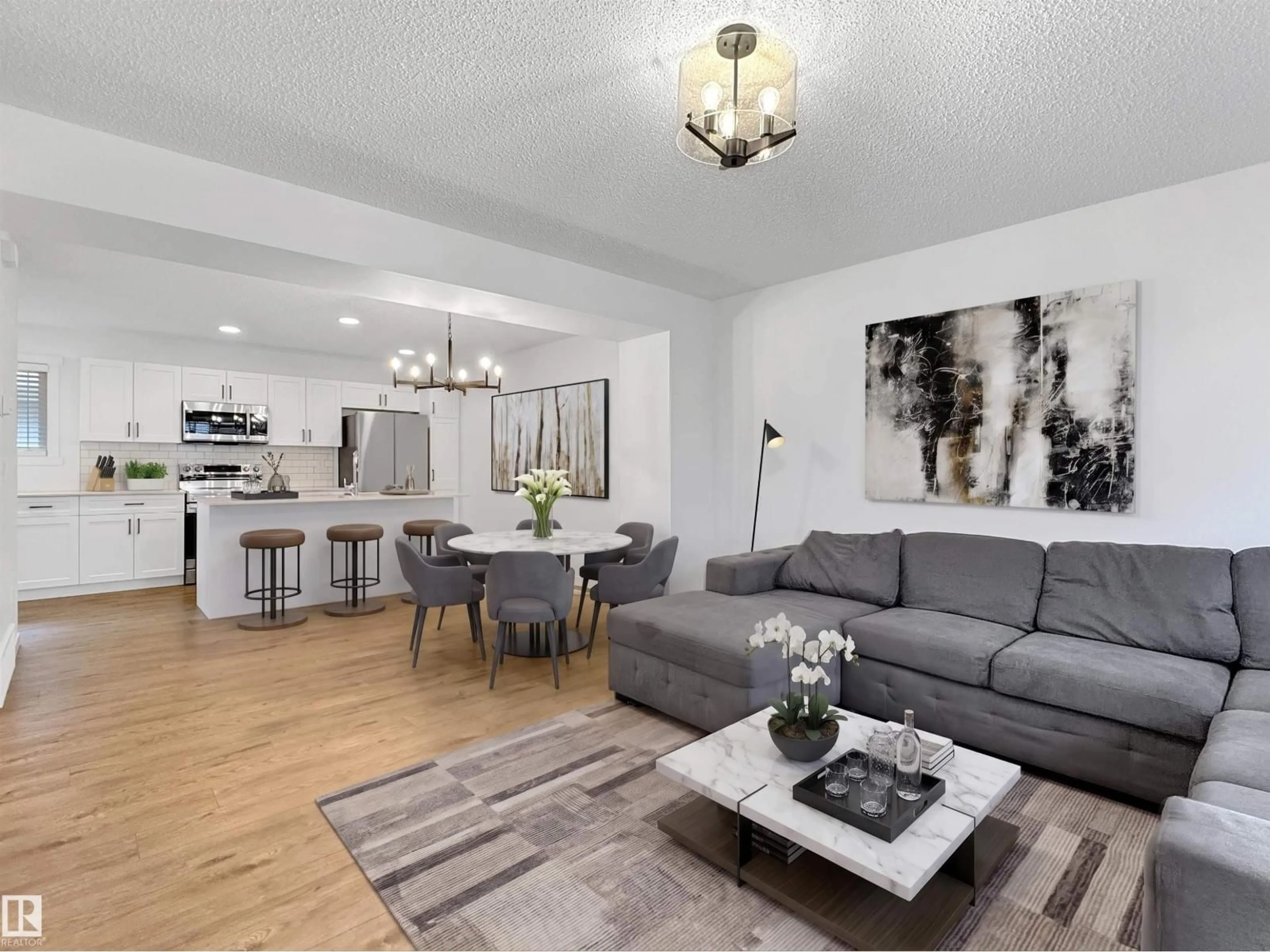 Living room with furniture, unknown for #46 - 1530 TAMARACK BV, Edmonton Alberta T6T2E6