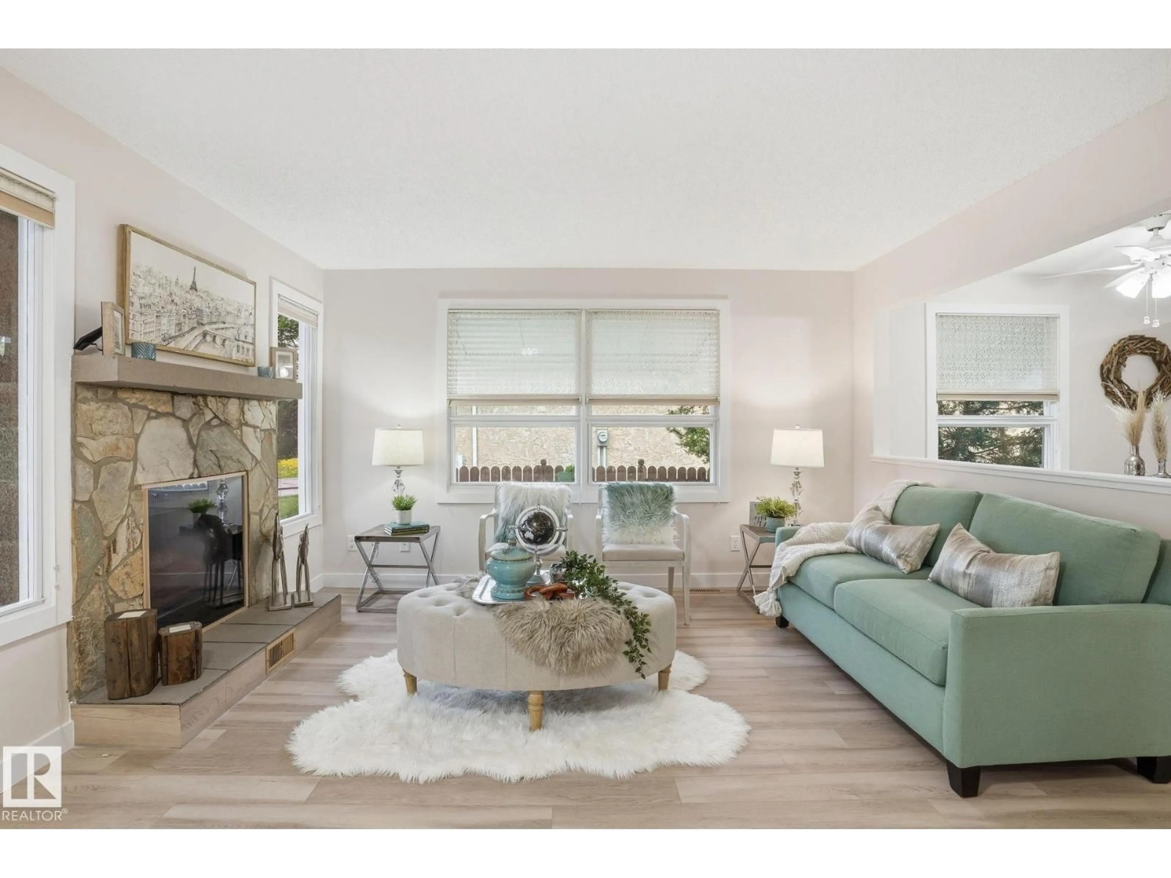 Living room with furniture, unknown for 1008 61 ST, Edmonton Alberta T6L2G5