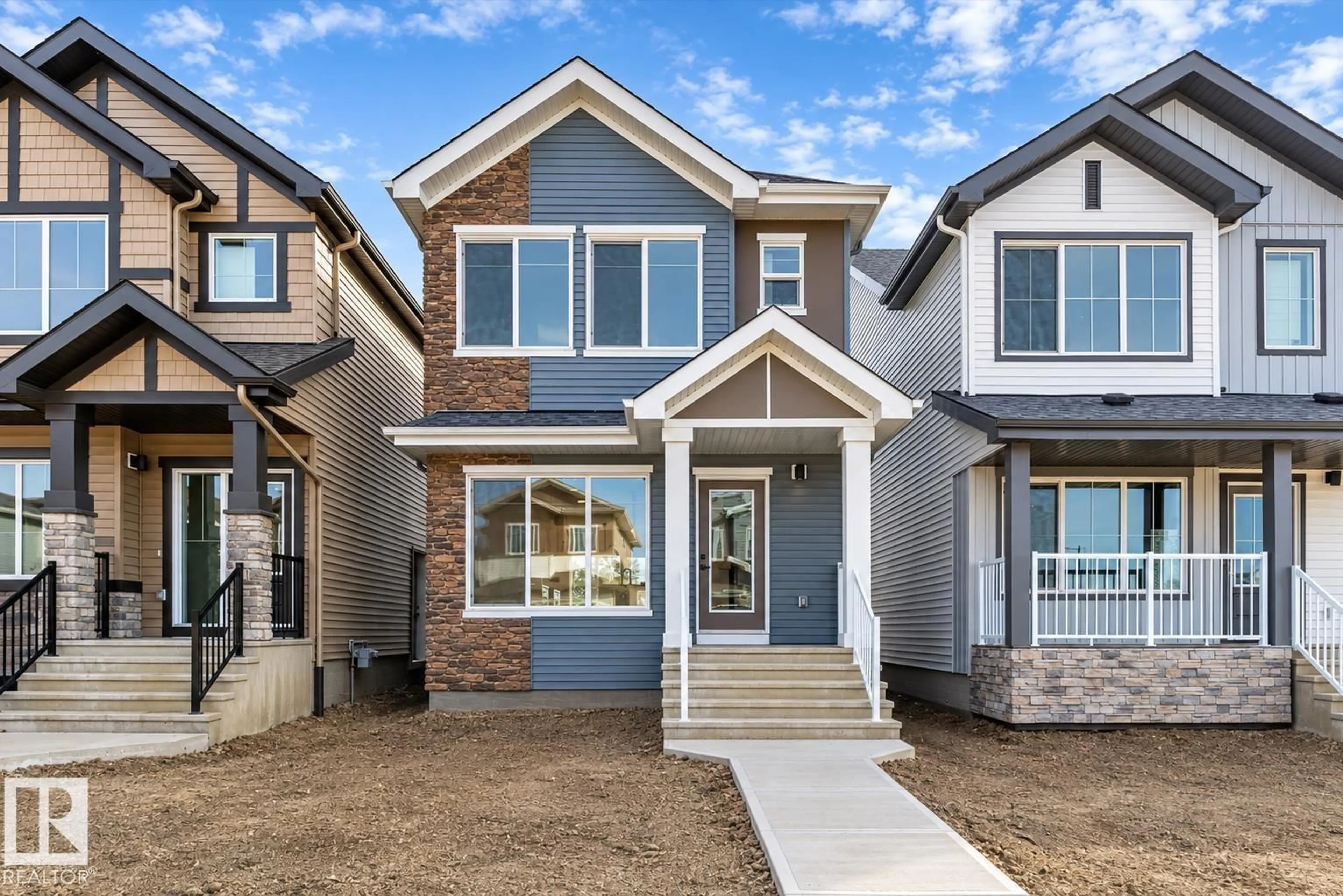 Home with vinyl exterior material, street for 4205 63 ST, Beaumont Alberta T4X0X5
