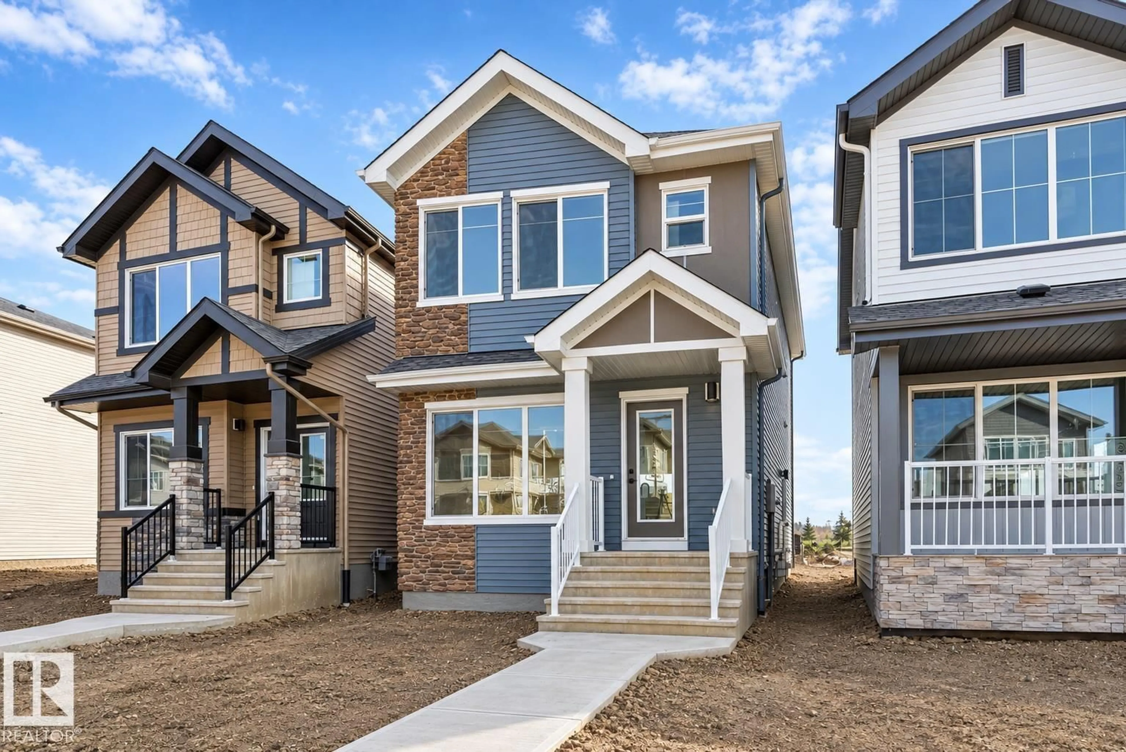 Home with vinyl exterior material, street for 4205 63 ST, Beaumont Alberta T4X0X5