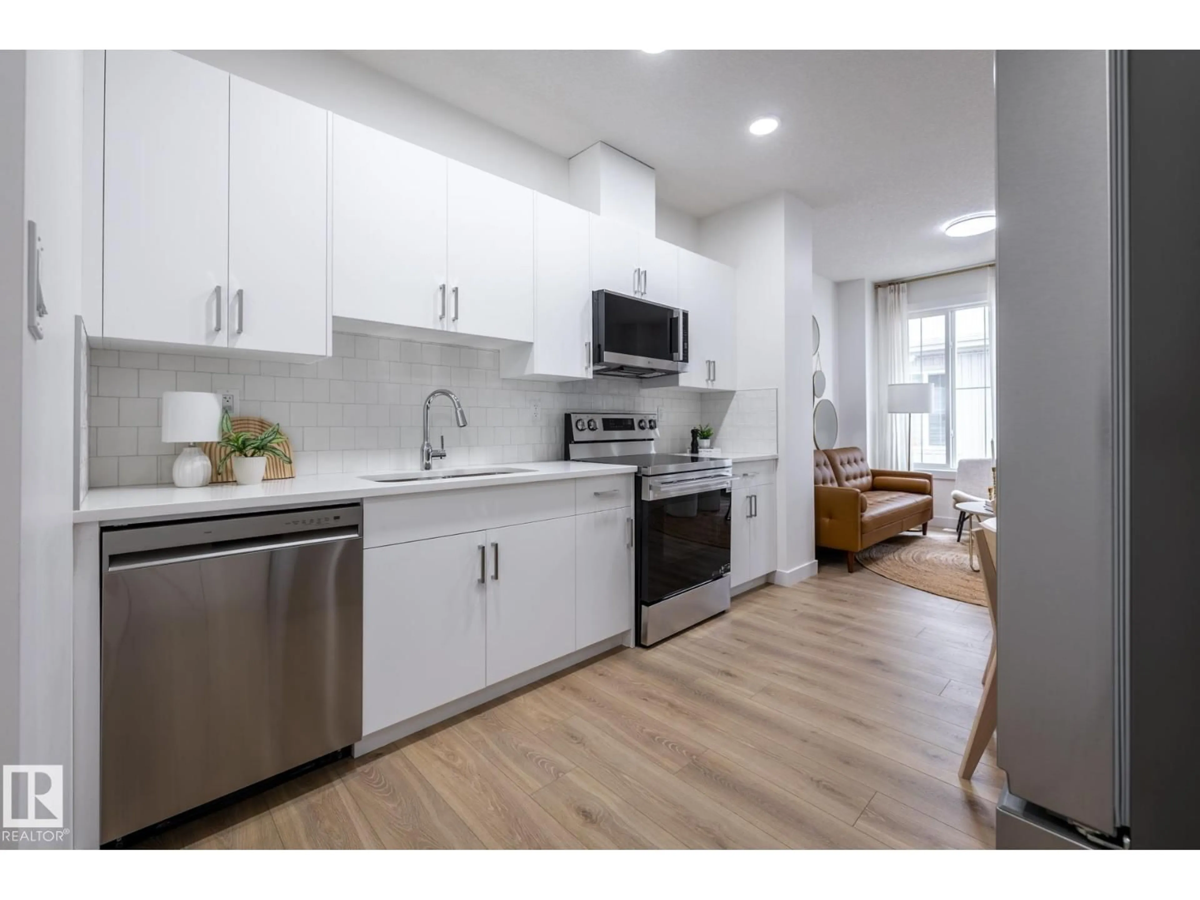 Open concept kitchen, unknown for 55 - 7020 KESWICK CM, Edmonton Alberta T6W5P8