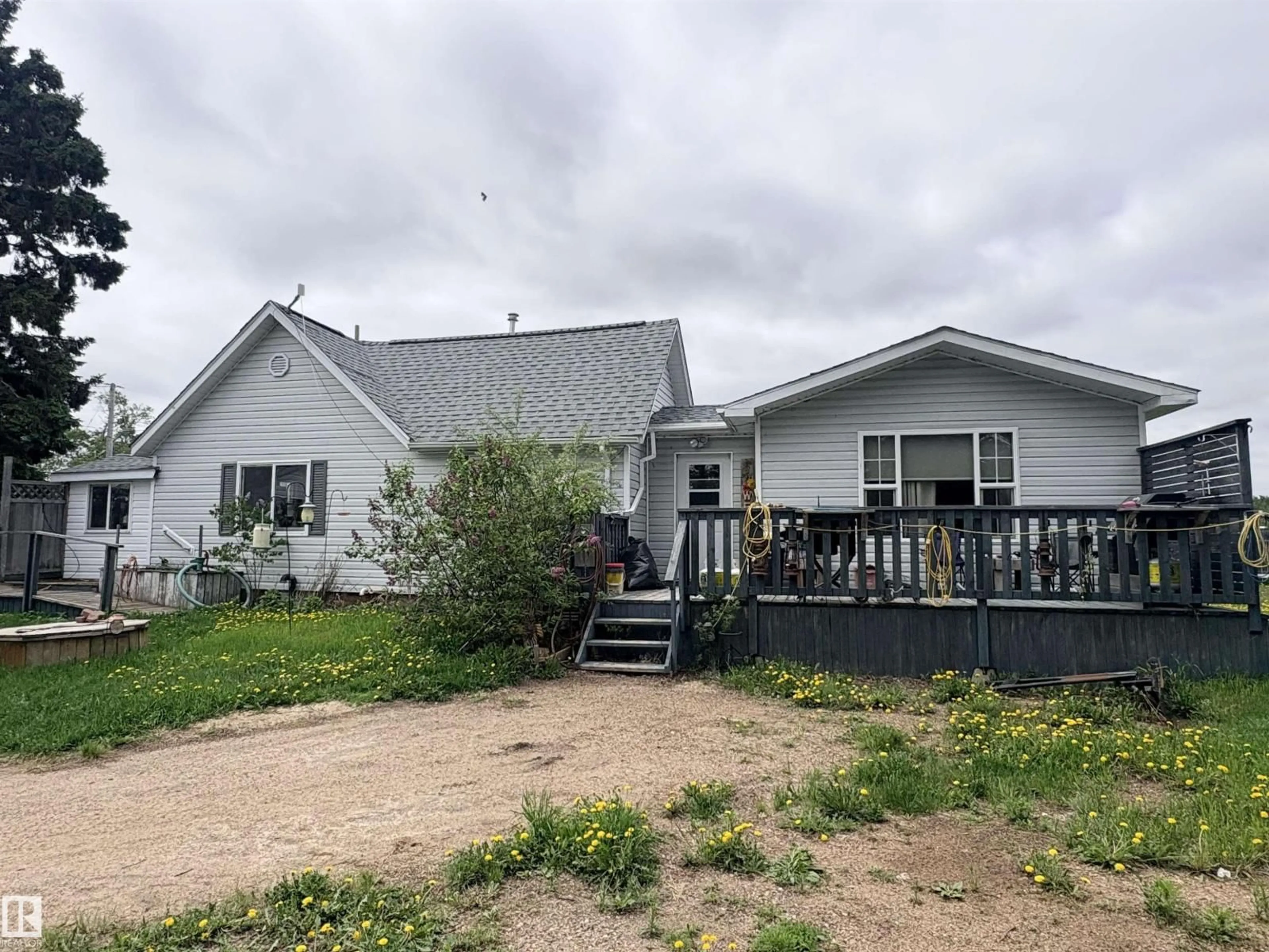 A pic from outside/outdoor area/front of a property/back of a property/a pic from drone, unknown for 63102 RGE RD 451, Rural Bonnyville M.D. Alberta T9N2J6
