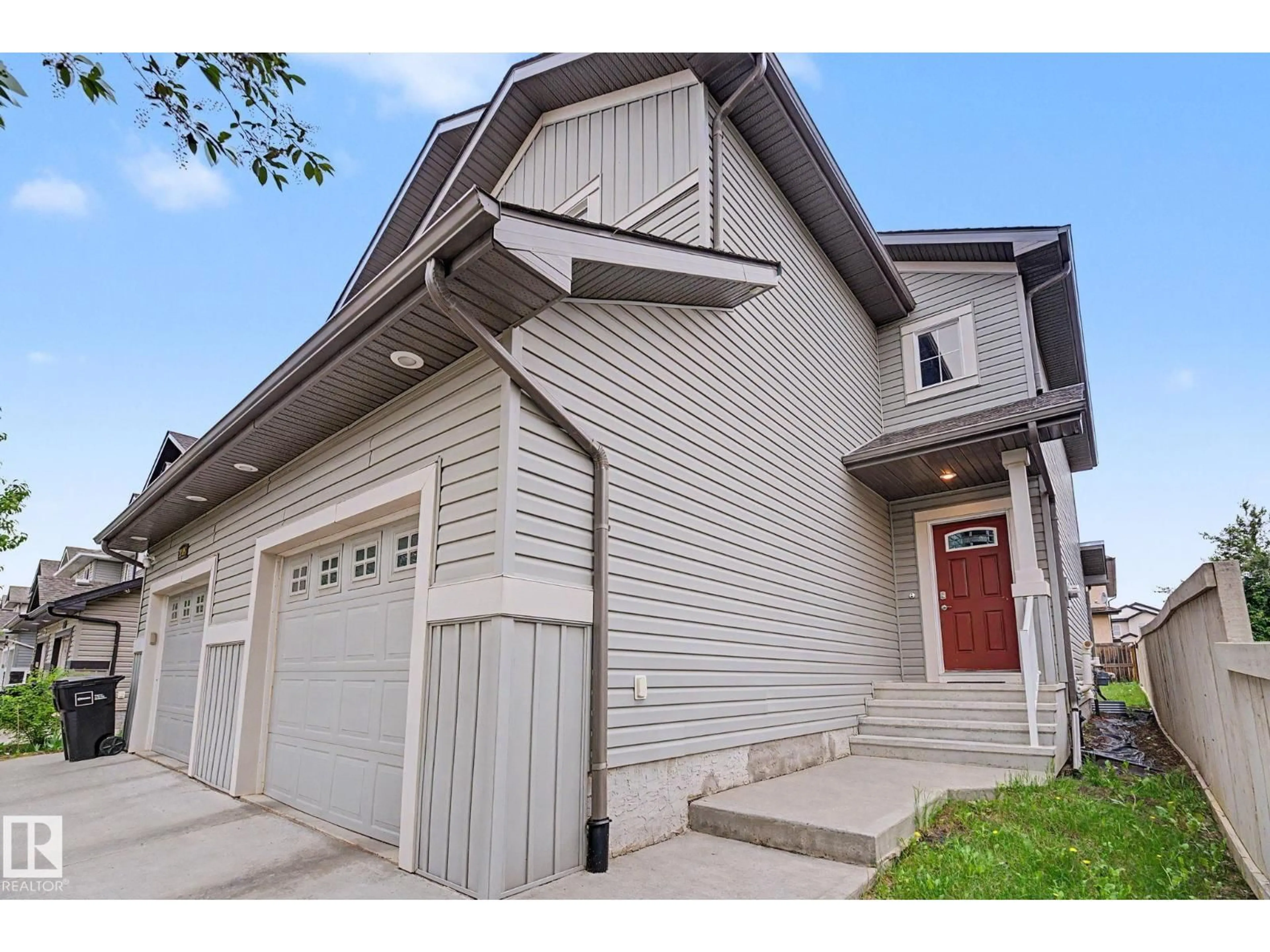 Home with vinyl exterior material, street for 16810 53 ST, Edmonton Alberta T5Y0R6