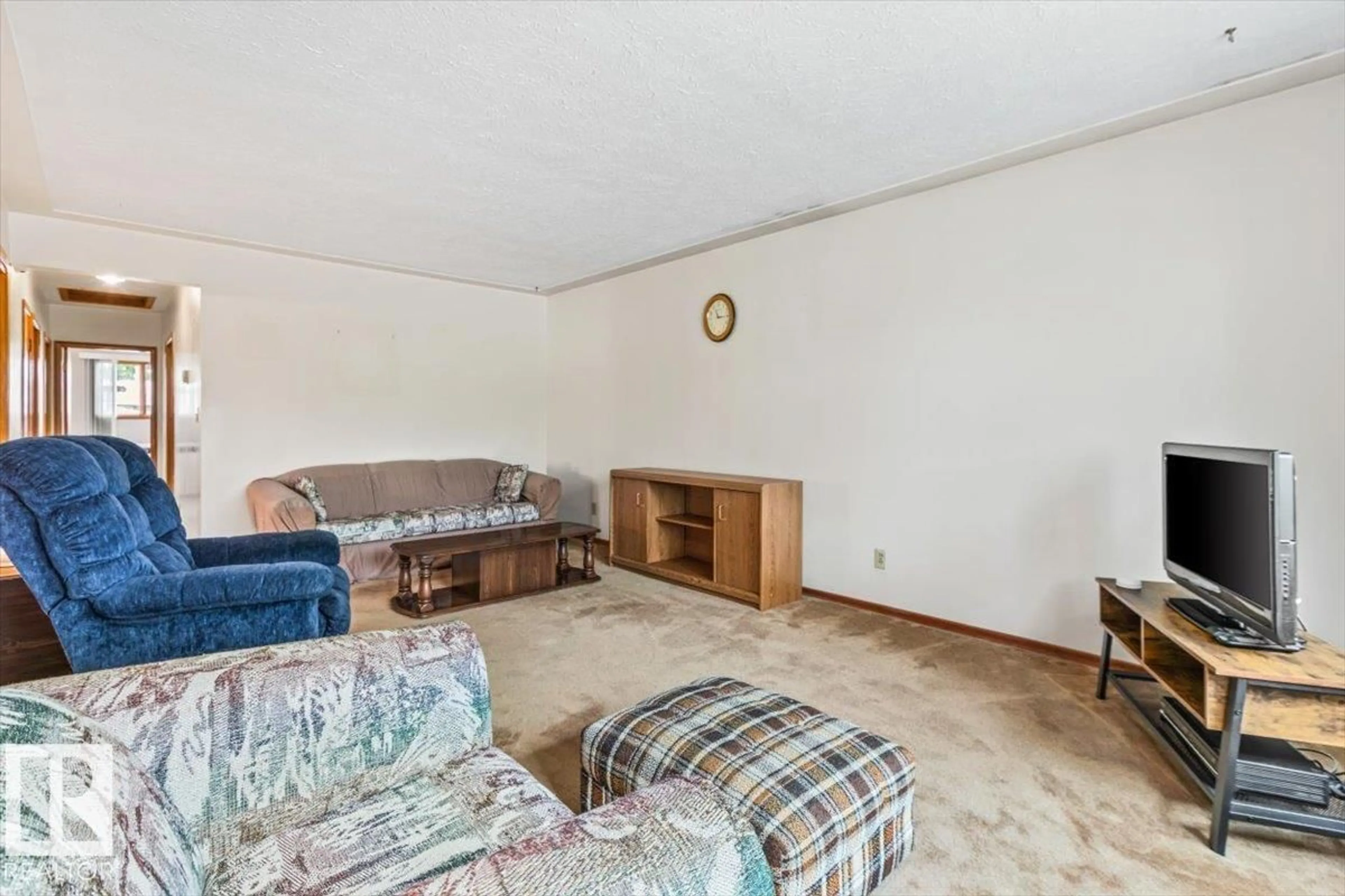 Living room with furniture, unknown for NW - 12923 113A ST, Edmonton Alberta T5E5B4