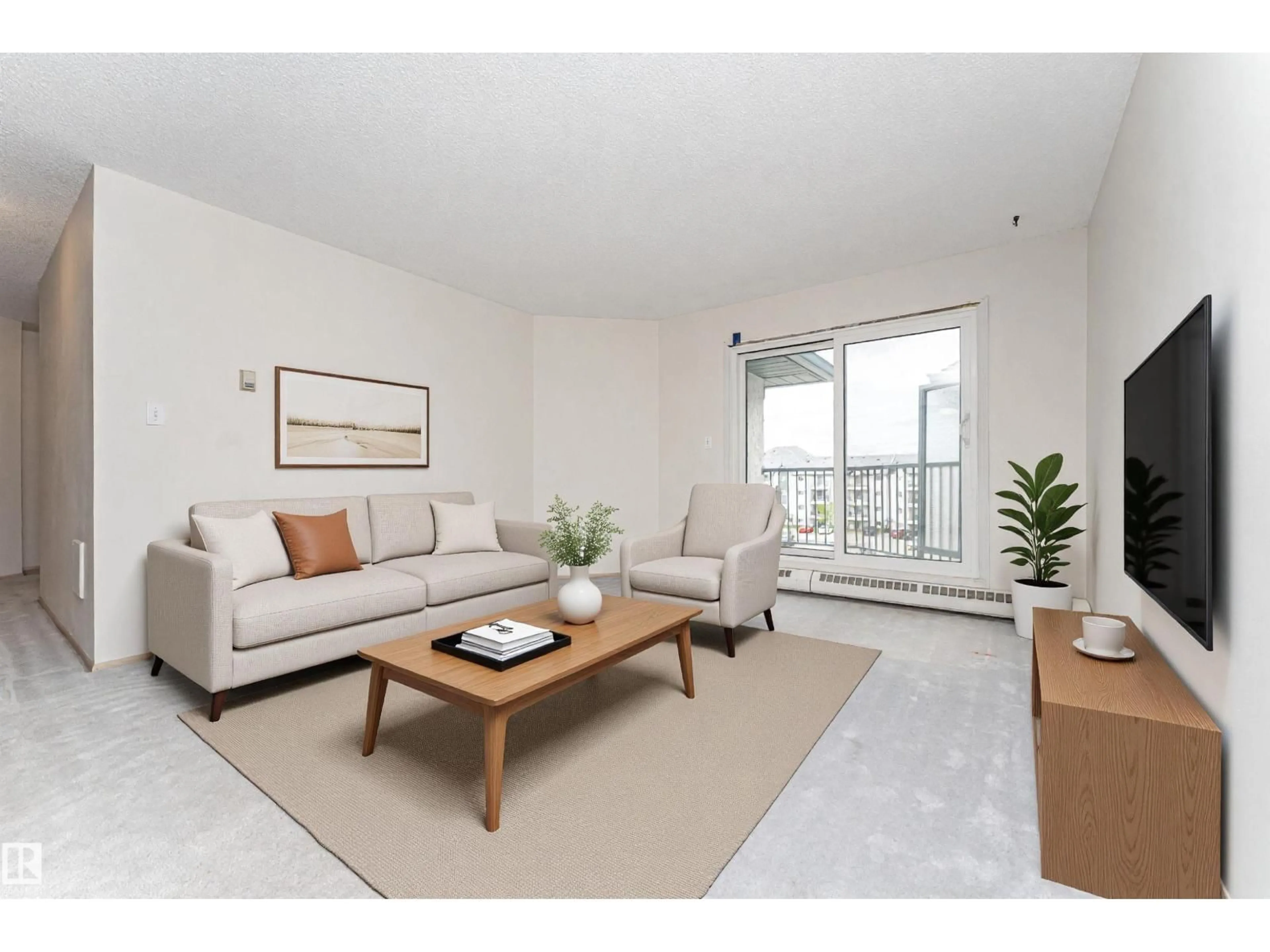 Living room with furniture, unknown for 403 - 9620 174 ST, Edmonton Alberta T5T6B9