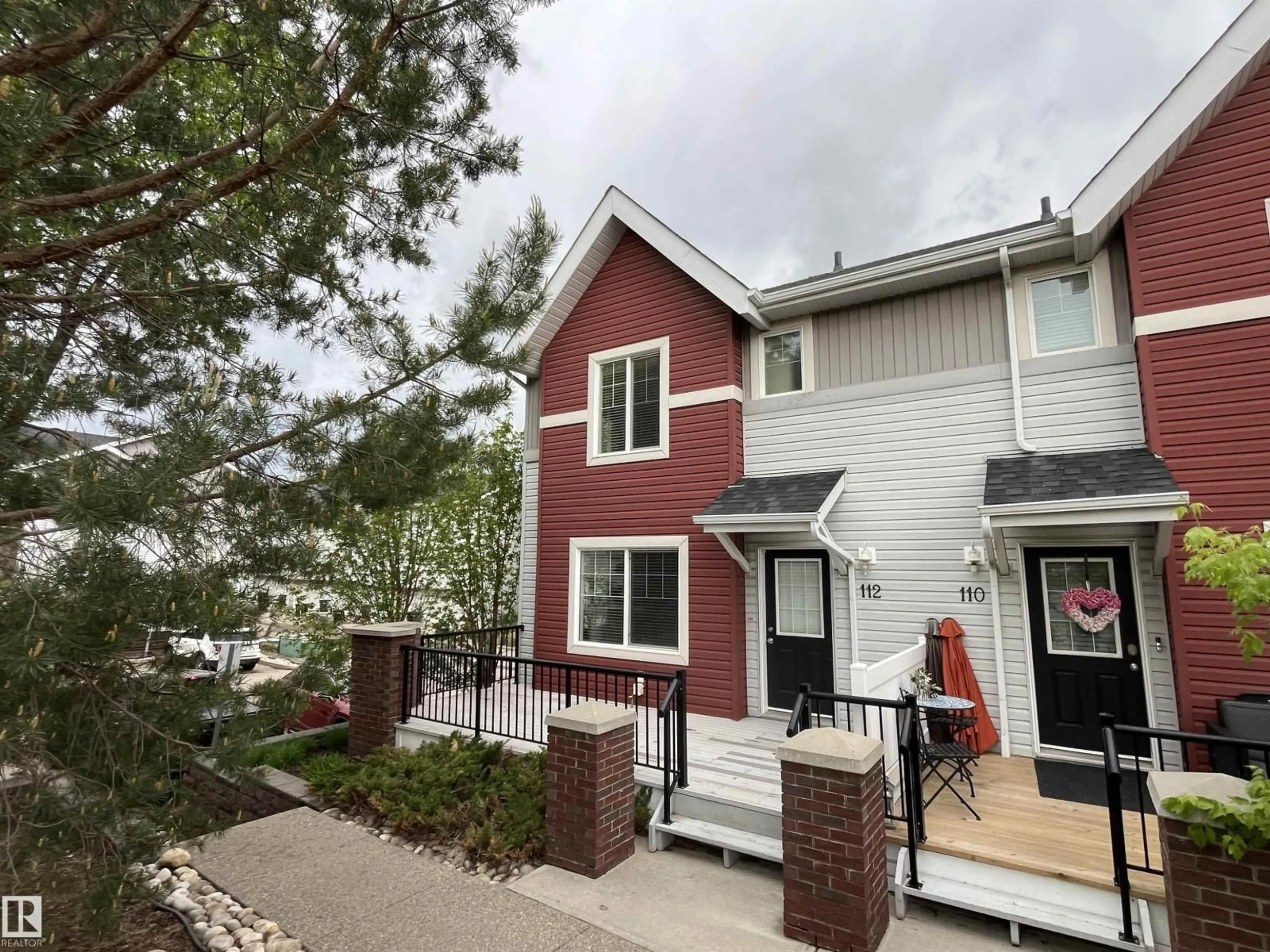 Home with vinyl exterior material, street for #112 - 2336 ASPEN TR, Sherwood Park Alberta T8H0J1